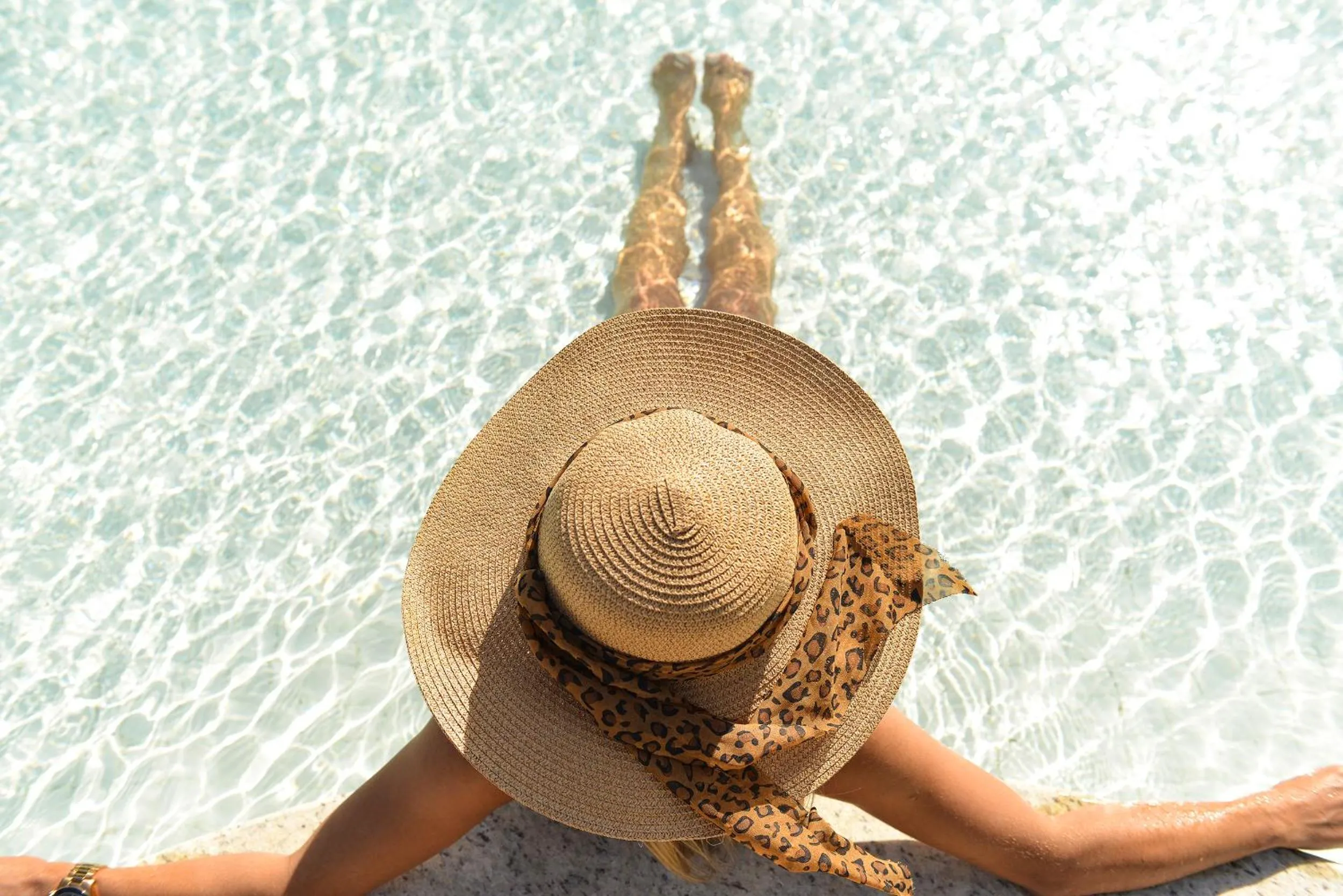 Swimming pool in Iara Beach Hotel Boutique