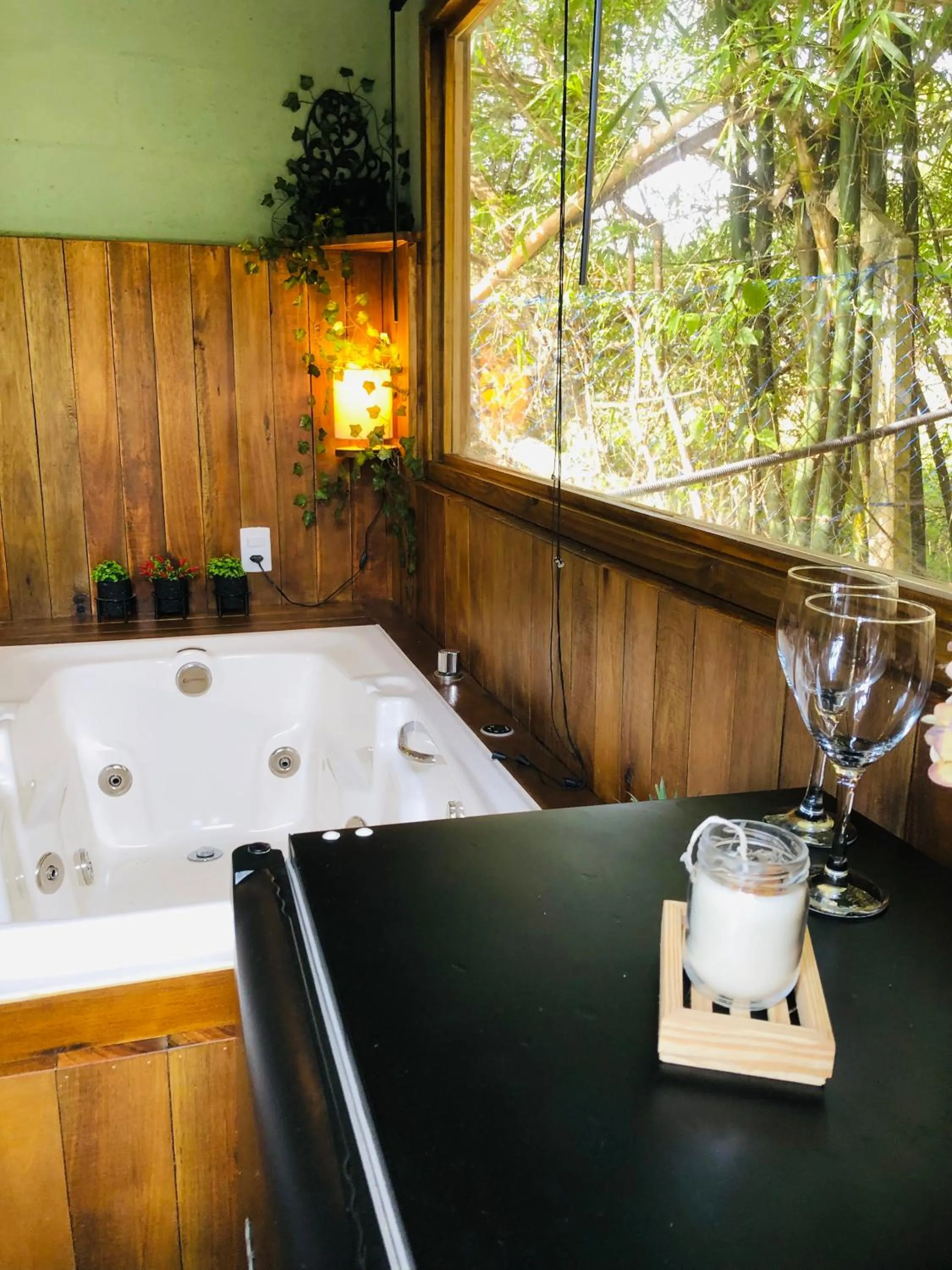 Bath in Mandala Camping Pousada