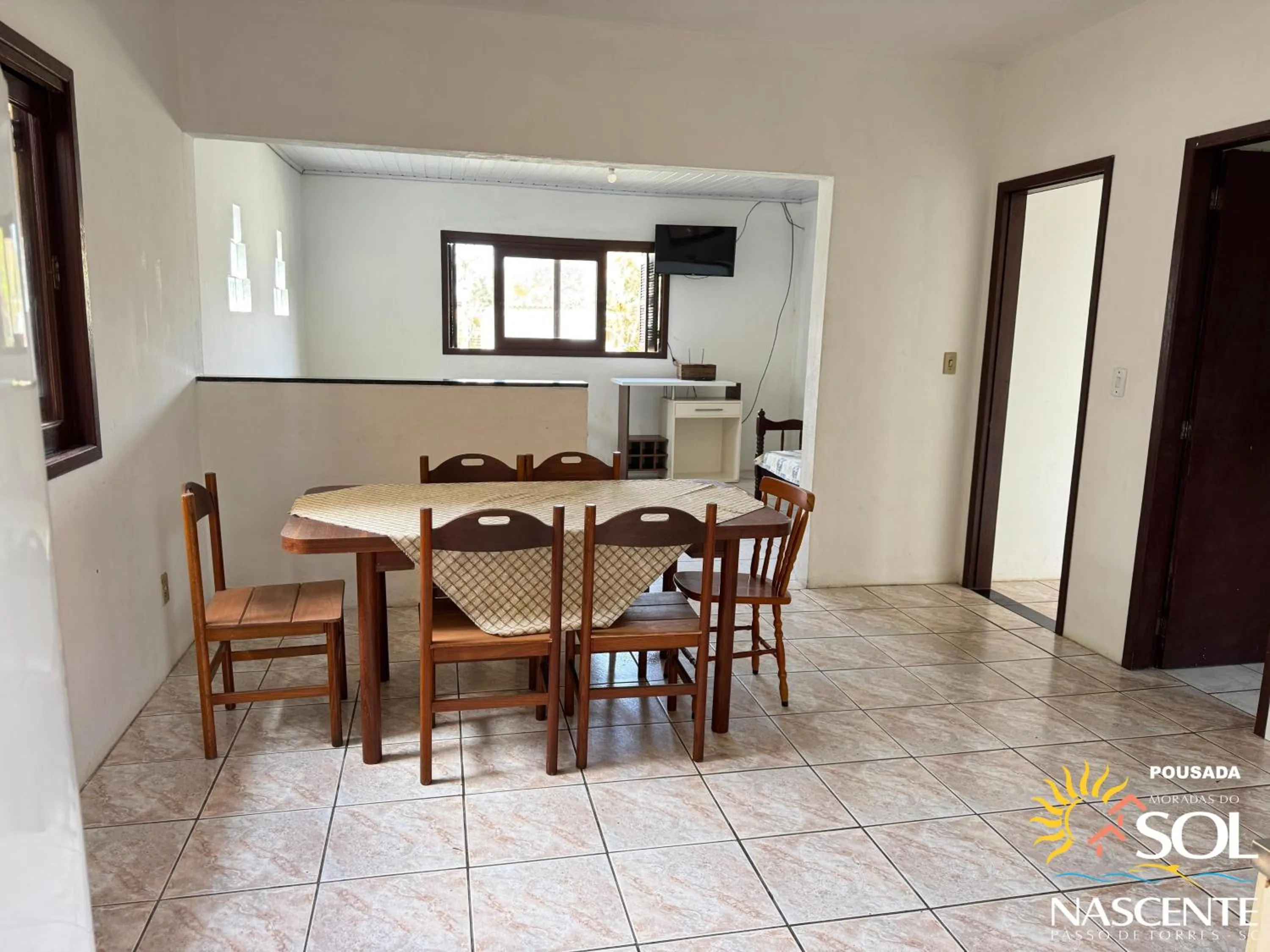 Living room in Pousada Moradas do Sol Nascente