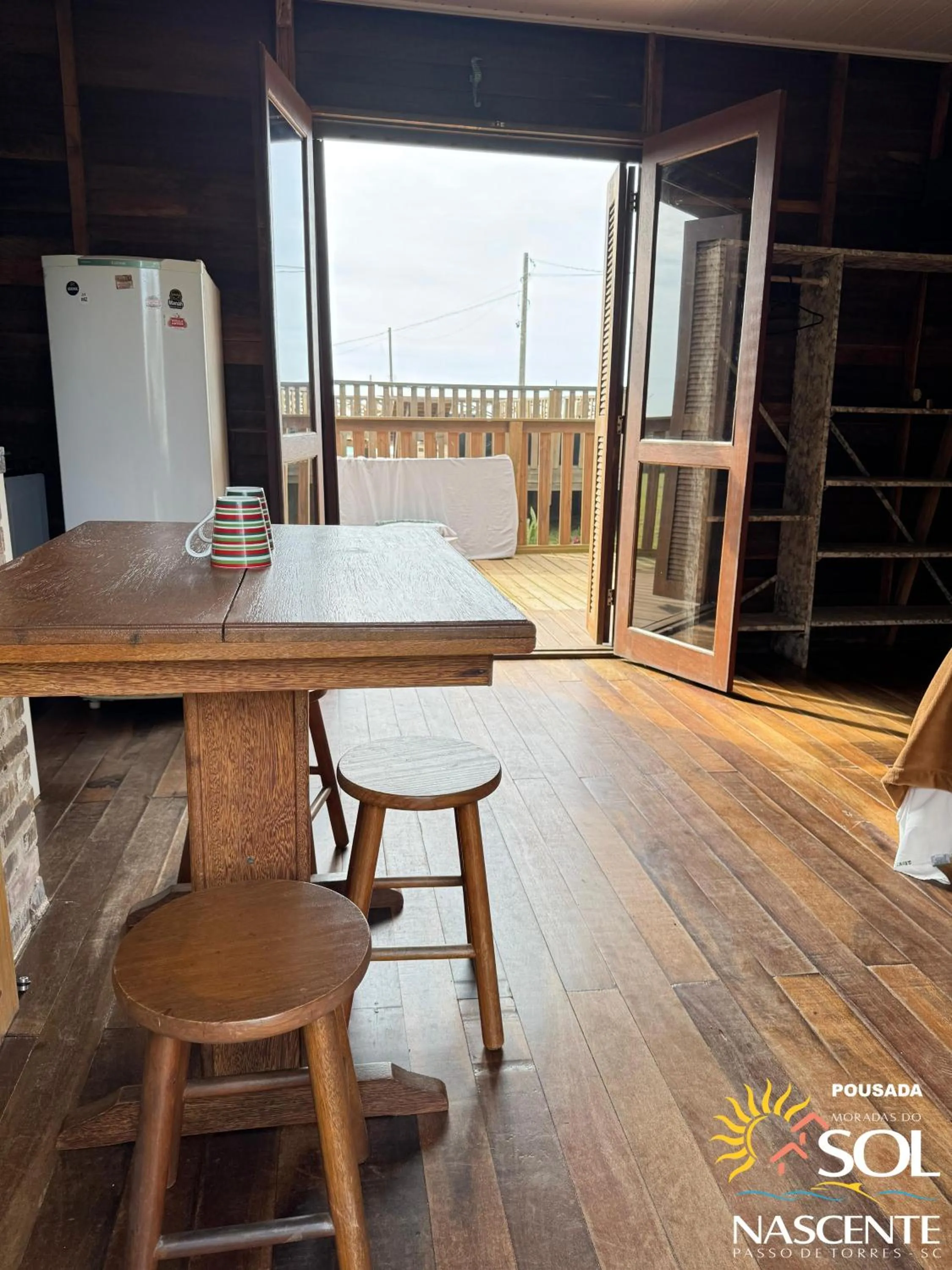 Balcony/Terrace in Pousada Moradas do Sol Nascente