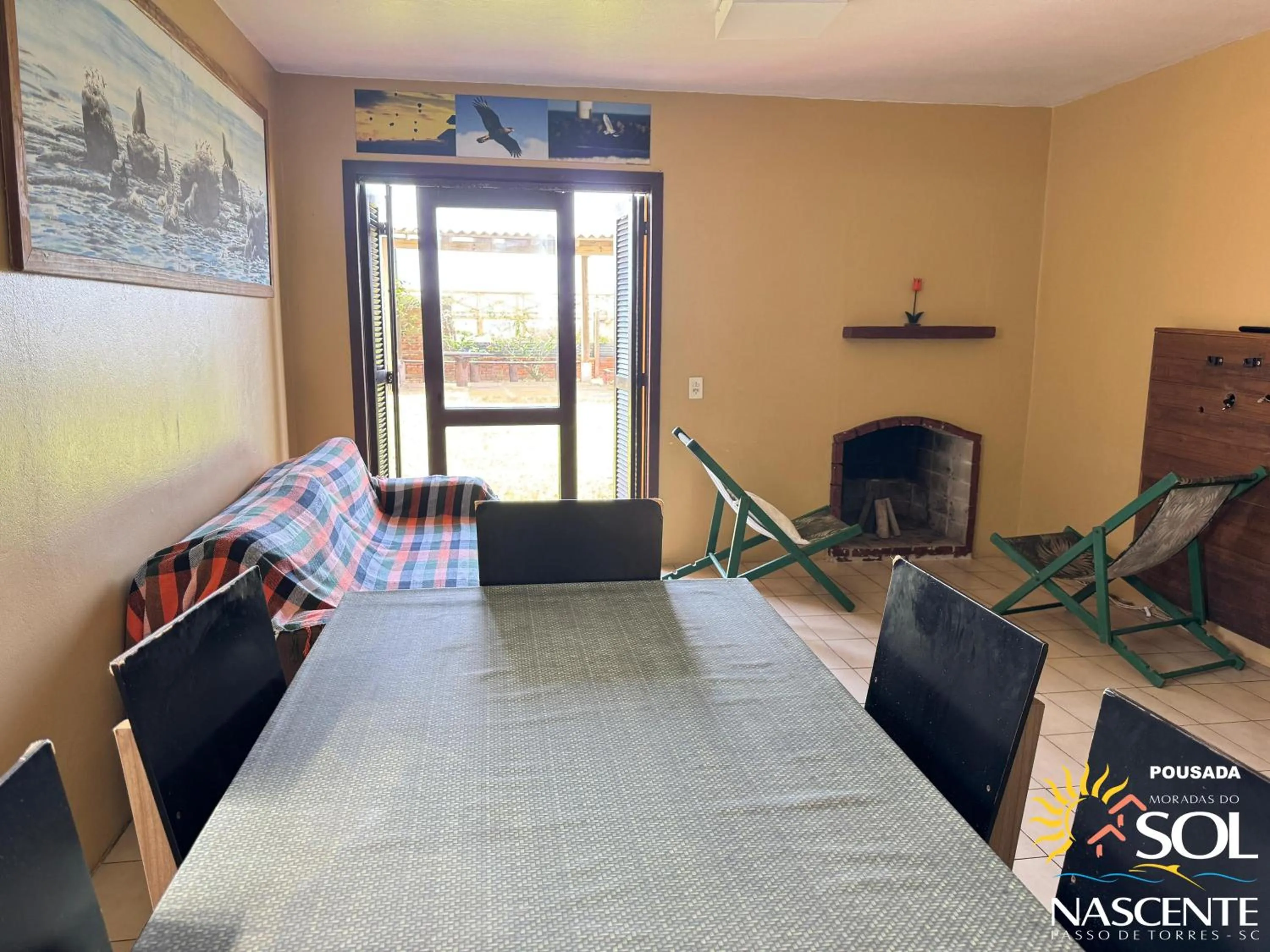 Living room in Pousada Moradas do Sol Nascente