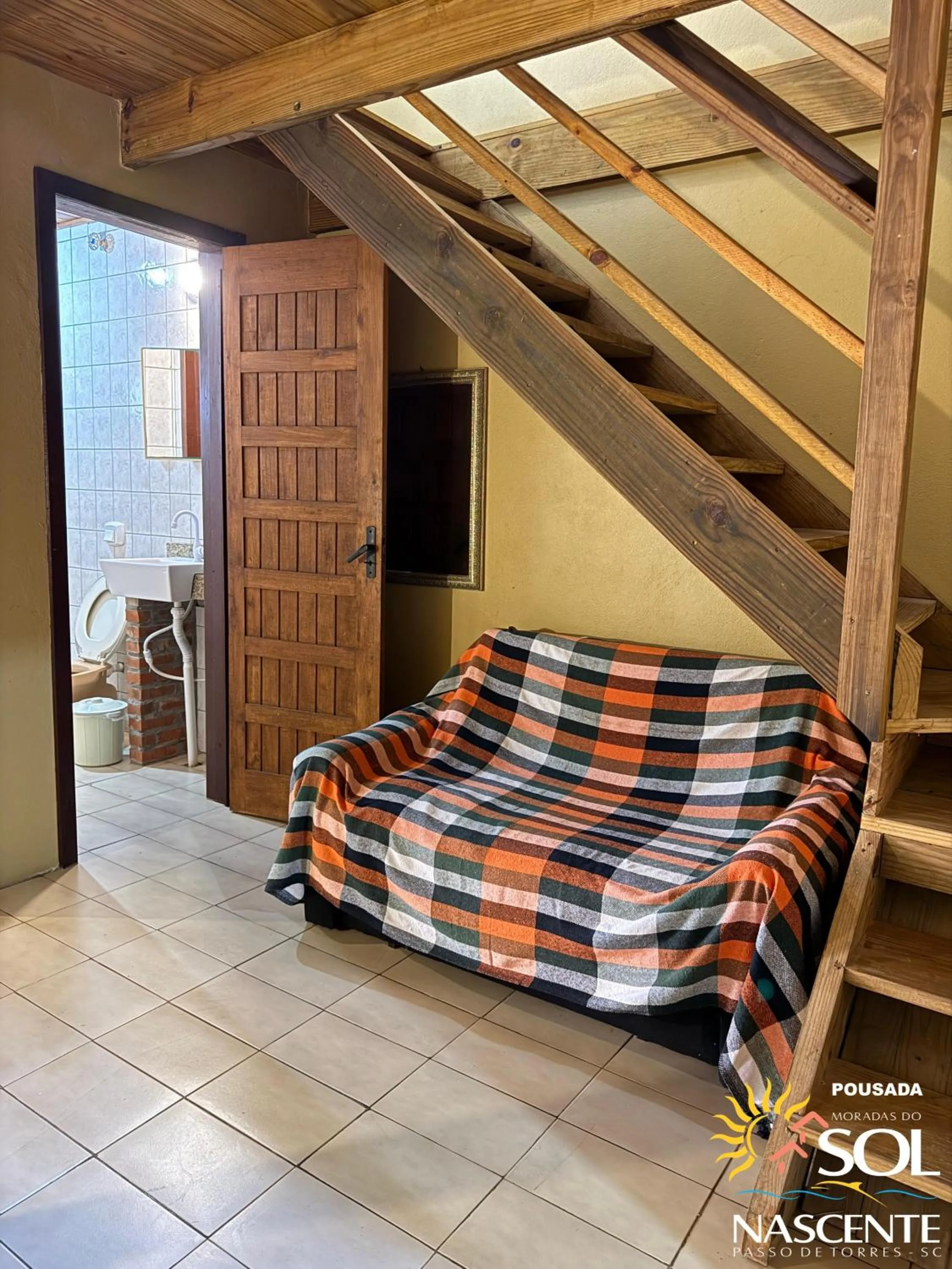 Bed in Pousada Moradas do Sol Nascente