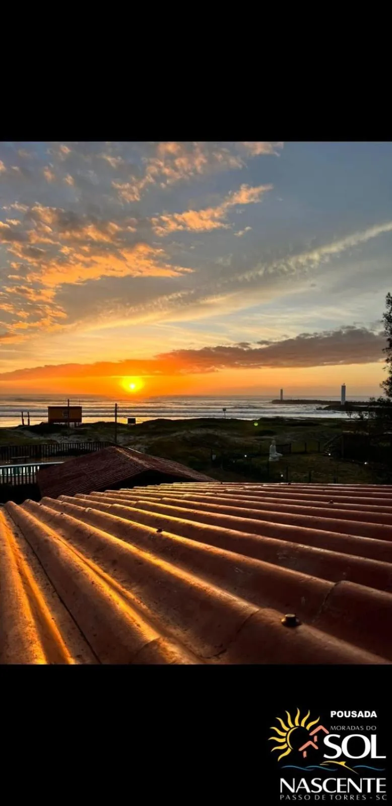 Sunrise in Pousada Moradas do Sol Nascente