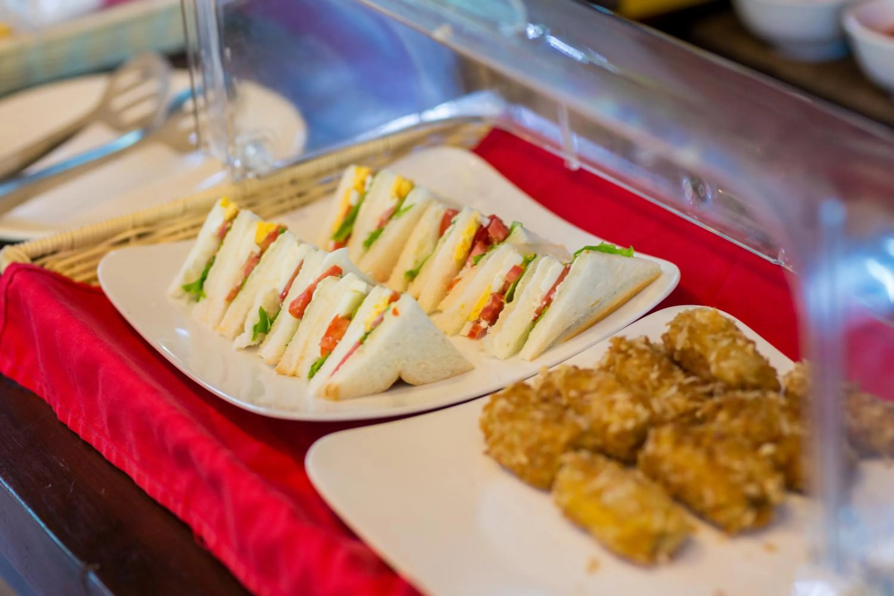 Buffet breakfast in Le Jardin d'Angkor Hotel & Resort