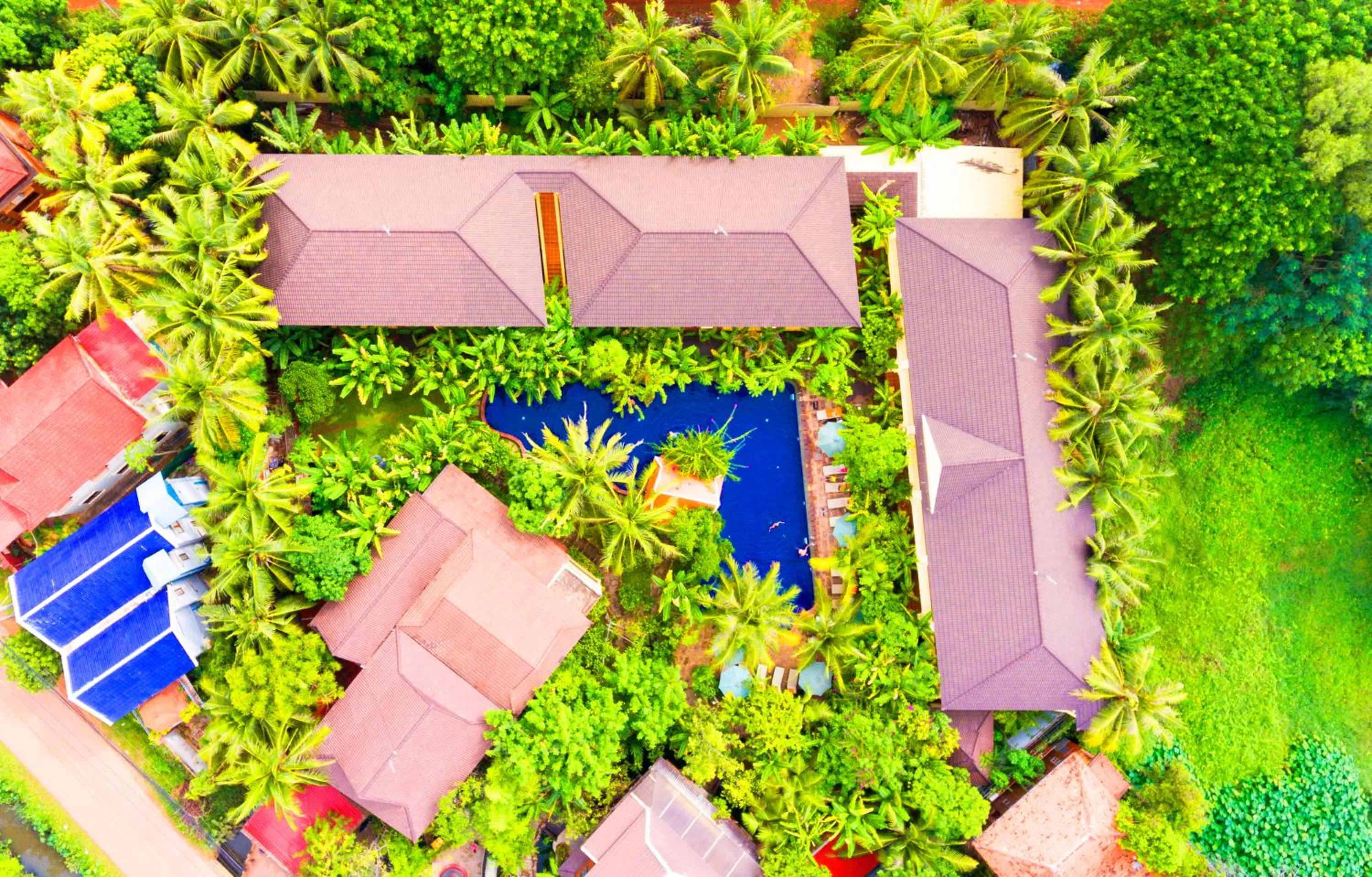 Property building in Le Jardin d'Angkor Hotel & Resort