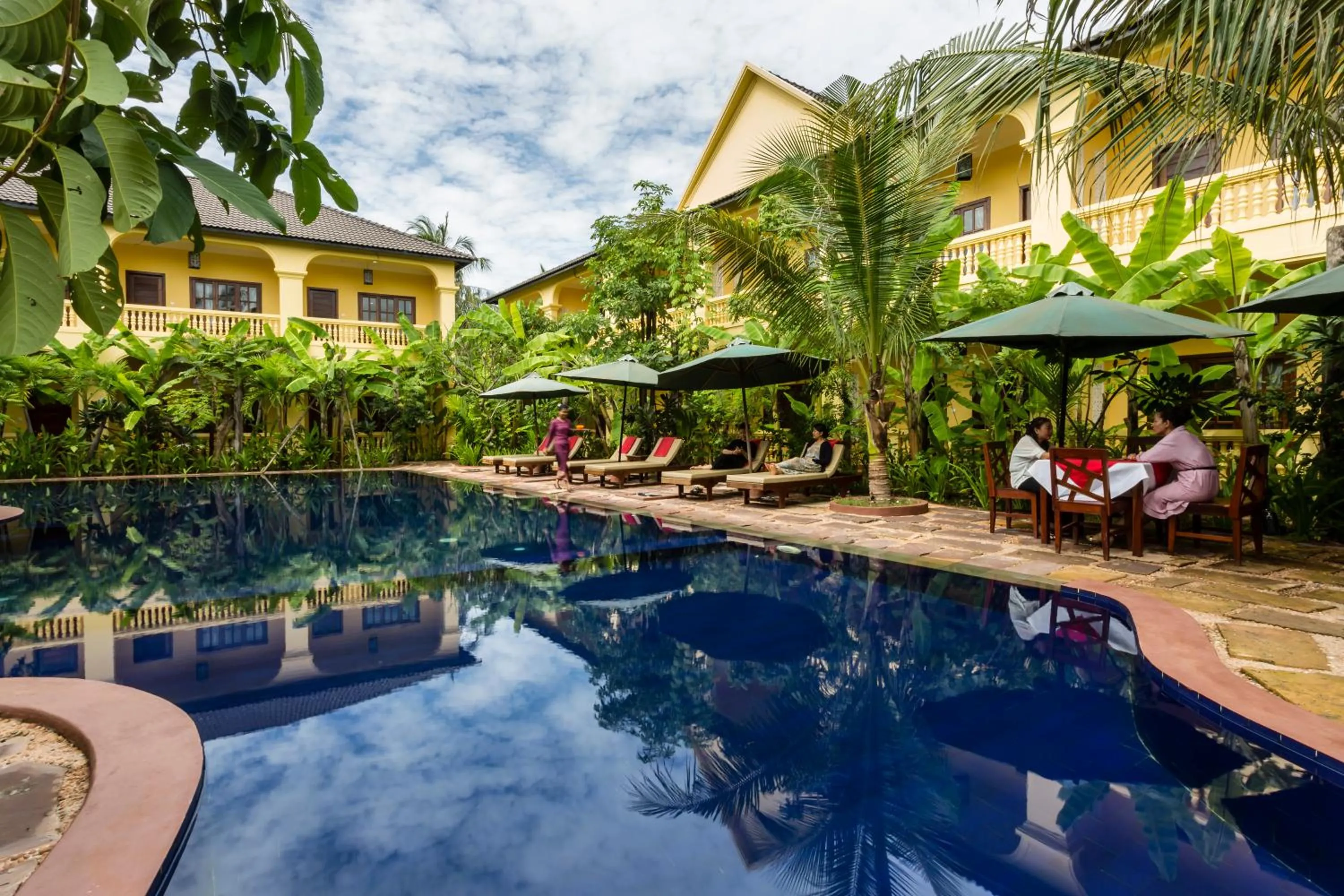 Property building in Le Jardin d'Angkor Hotel & Resort