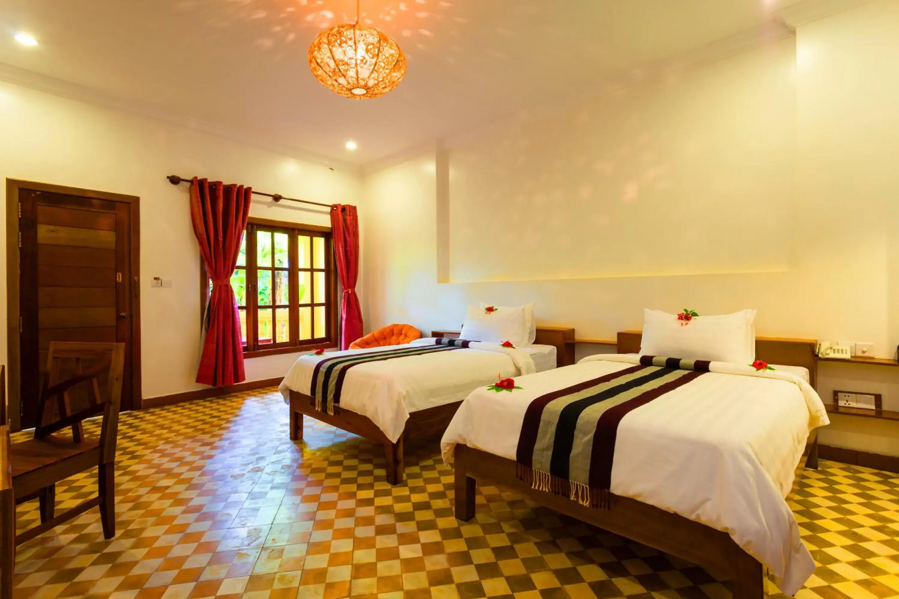 Twin Room in Le Jardin d'Angkor Hotel & Resort Twin Room in Le Jardin d'Angkor Hotel & Resort