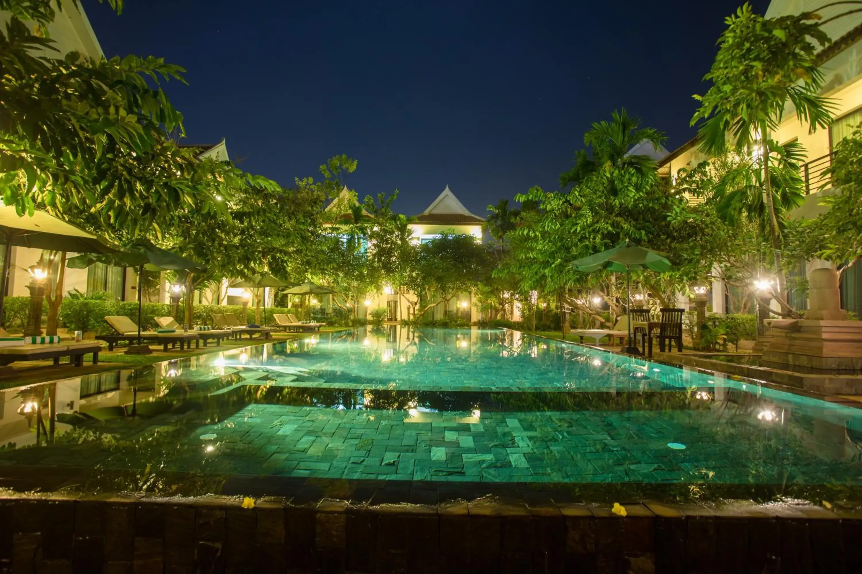 Swimming pool in Tanei Angkor Resort and Spa Swimming pool in Tanei Angkor Resort and Spa