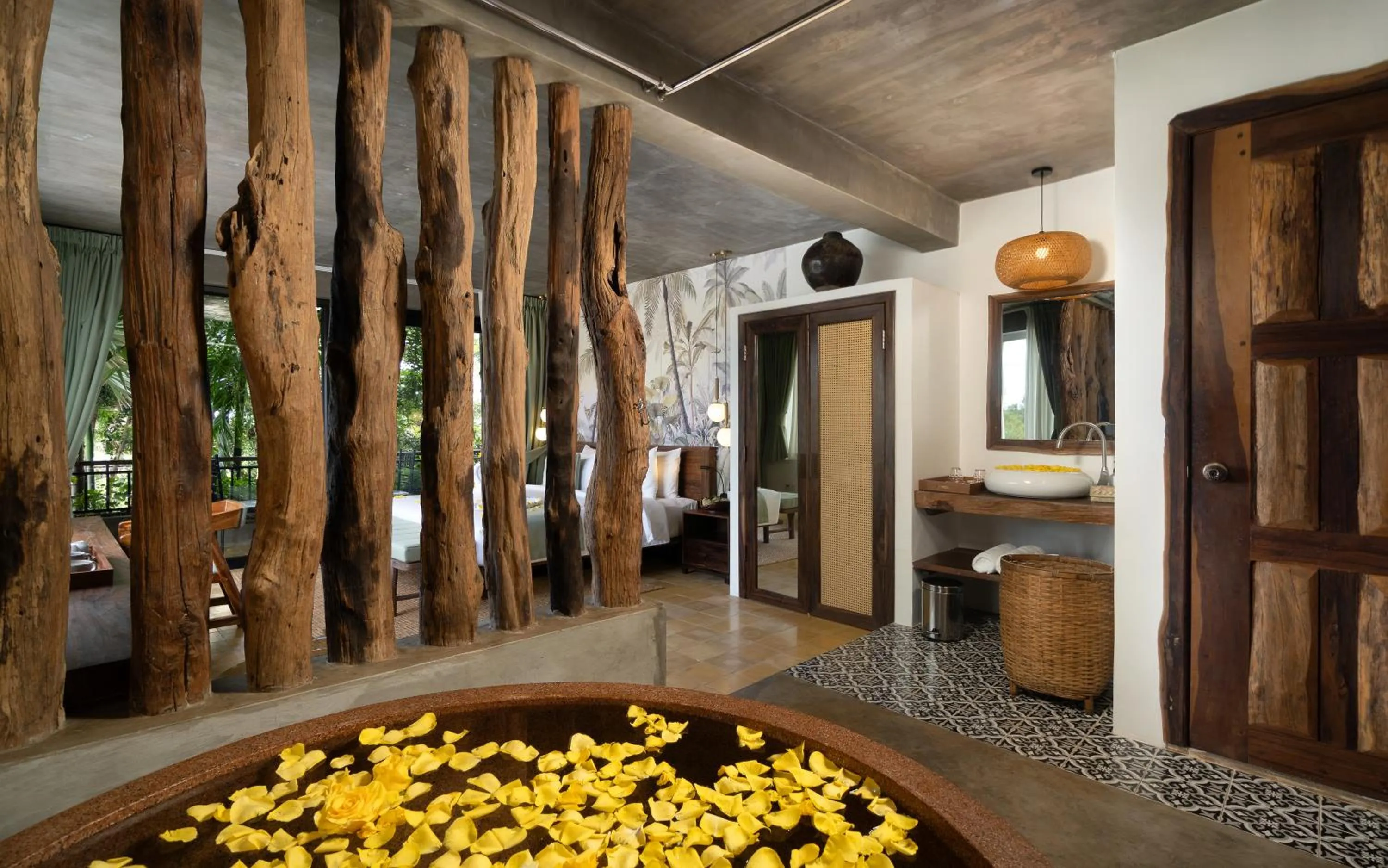 Bathroom in The Nature & Villas