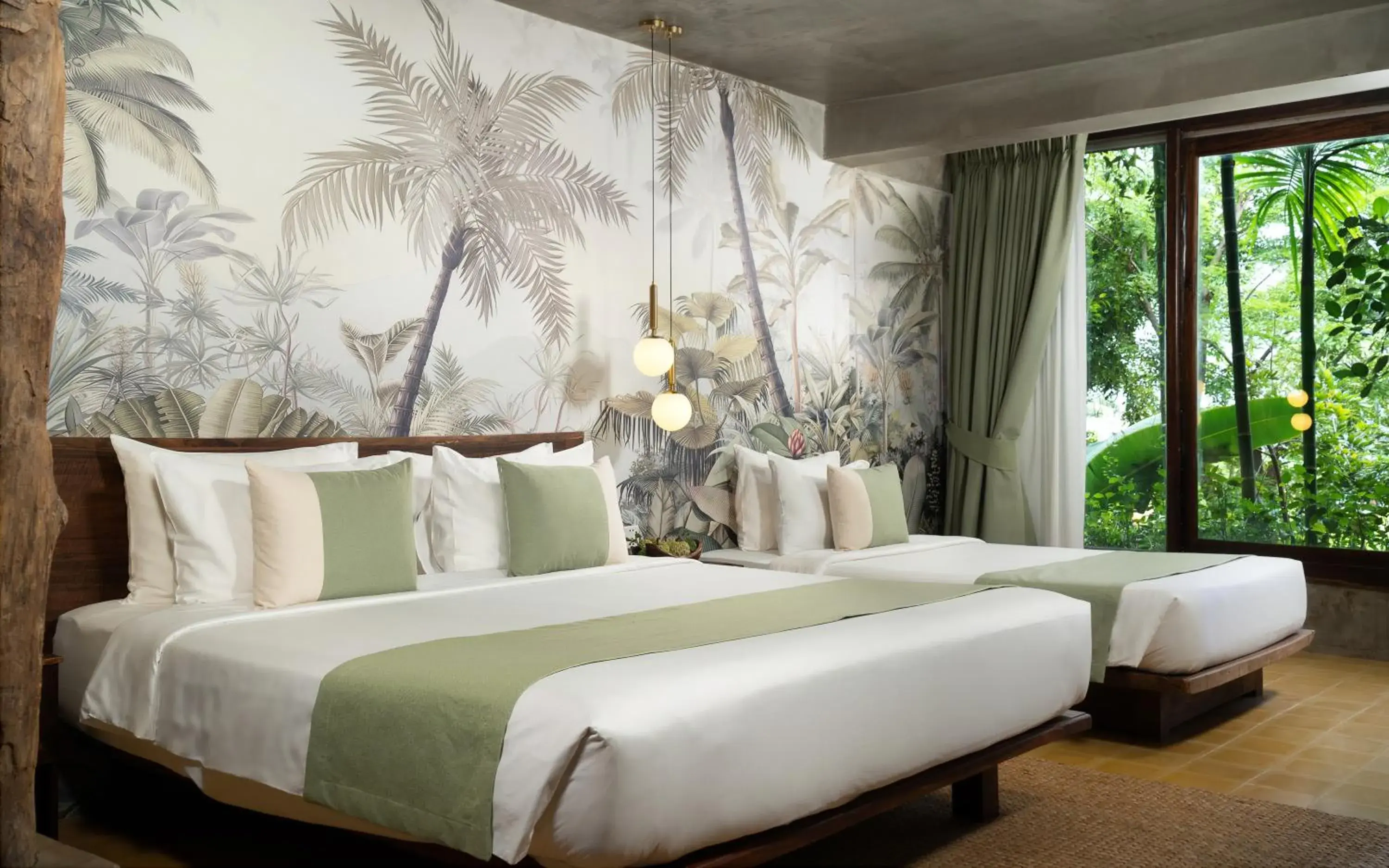 View (from property/room), Bed in The Nature & Villas View (from property/room), Bed in The Nature & Villas