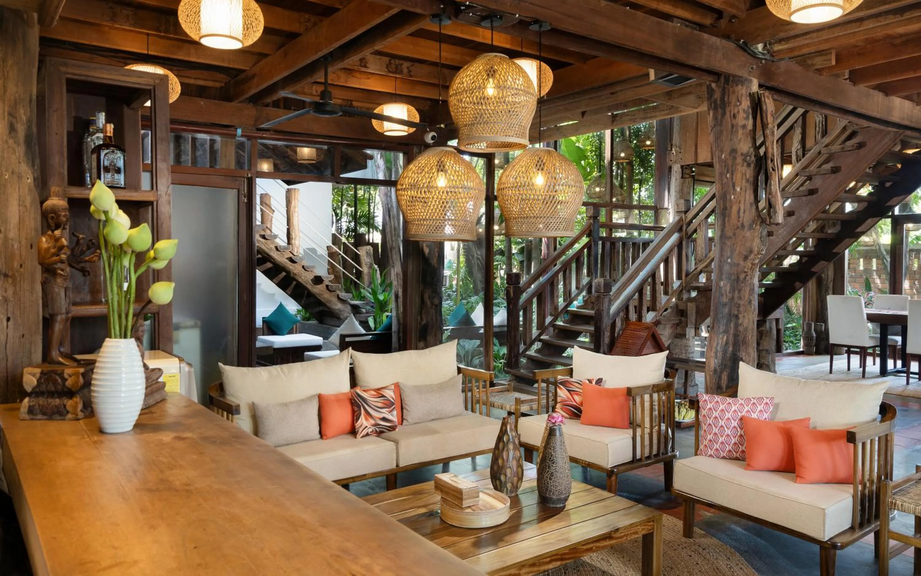 Seating area in The Nature & Villas