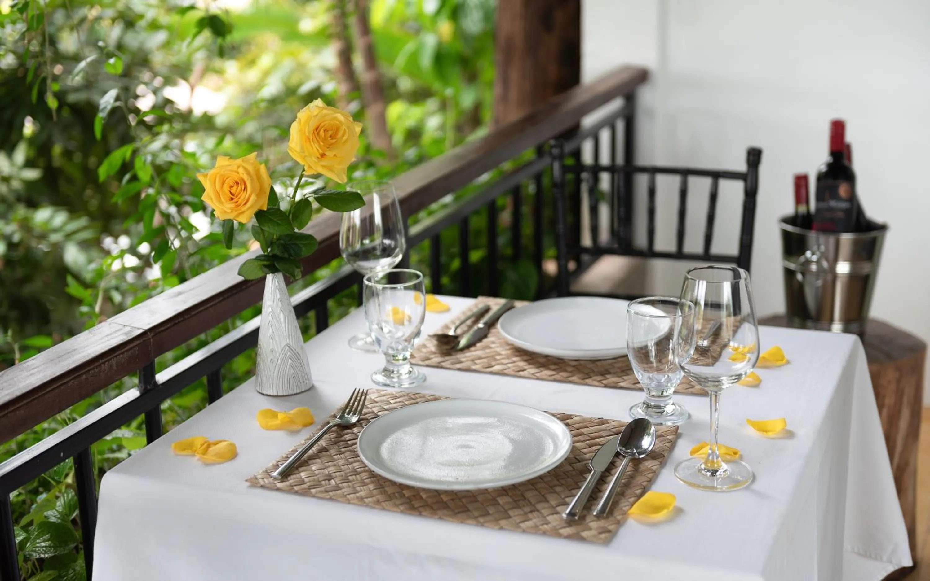 Balcony/Terrace in The Nature & Villas