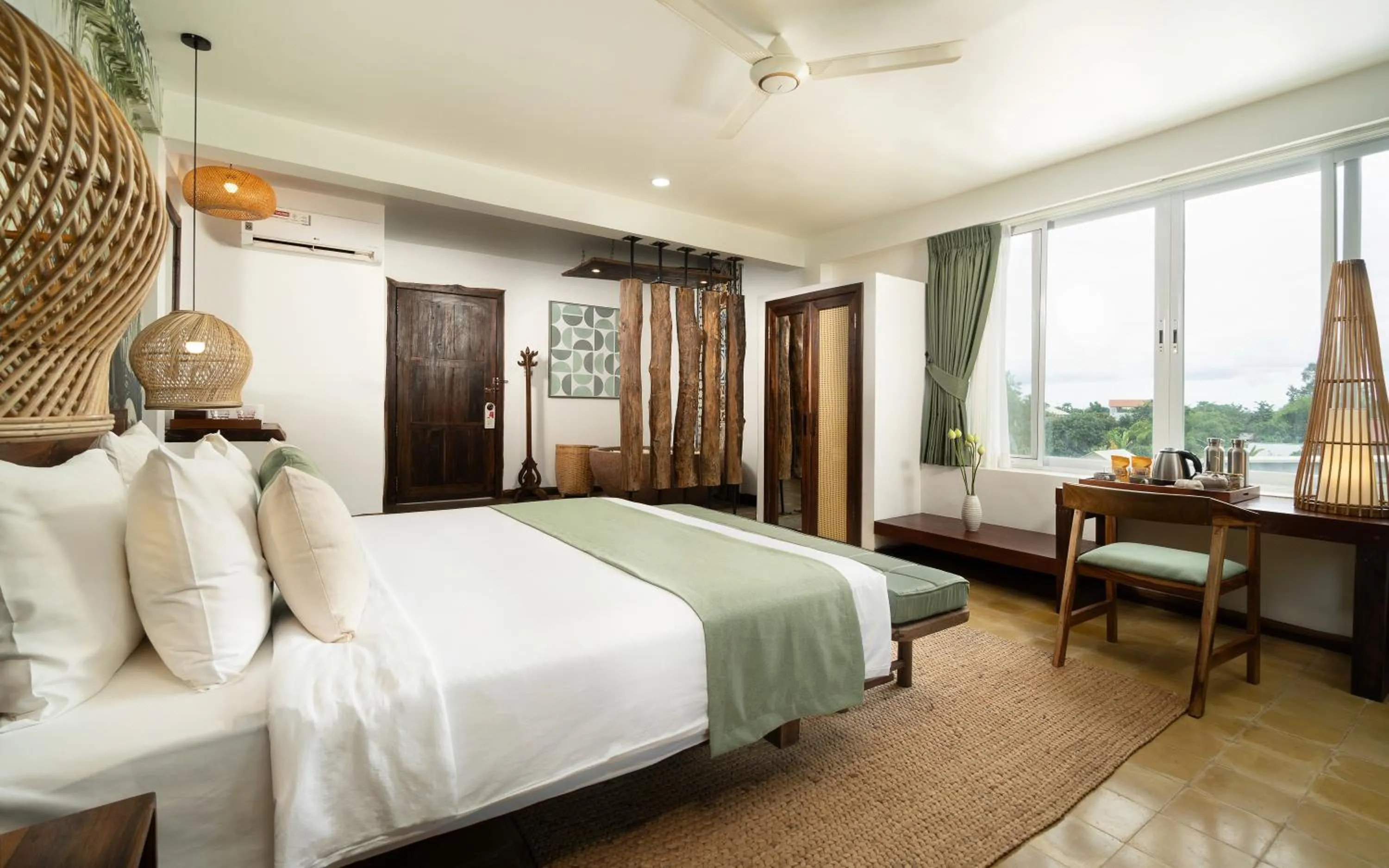 Bedroom, Bed in The Nature & Villas