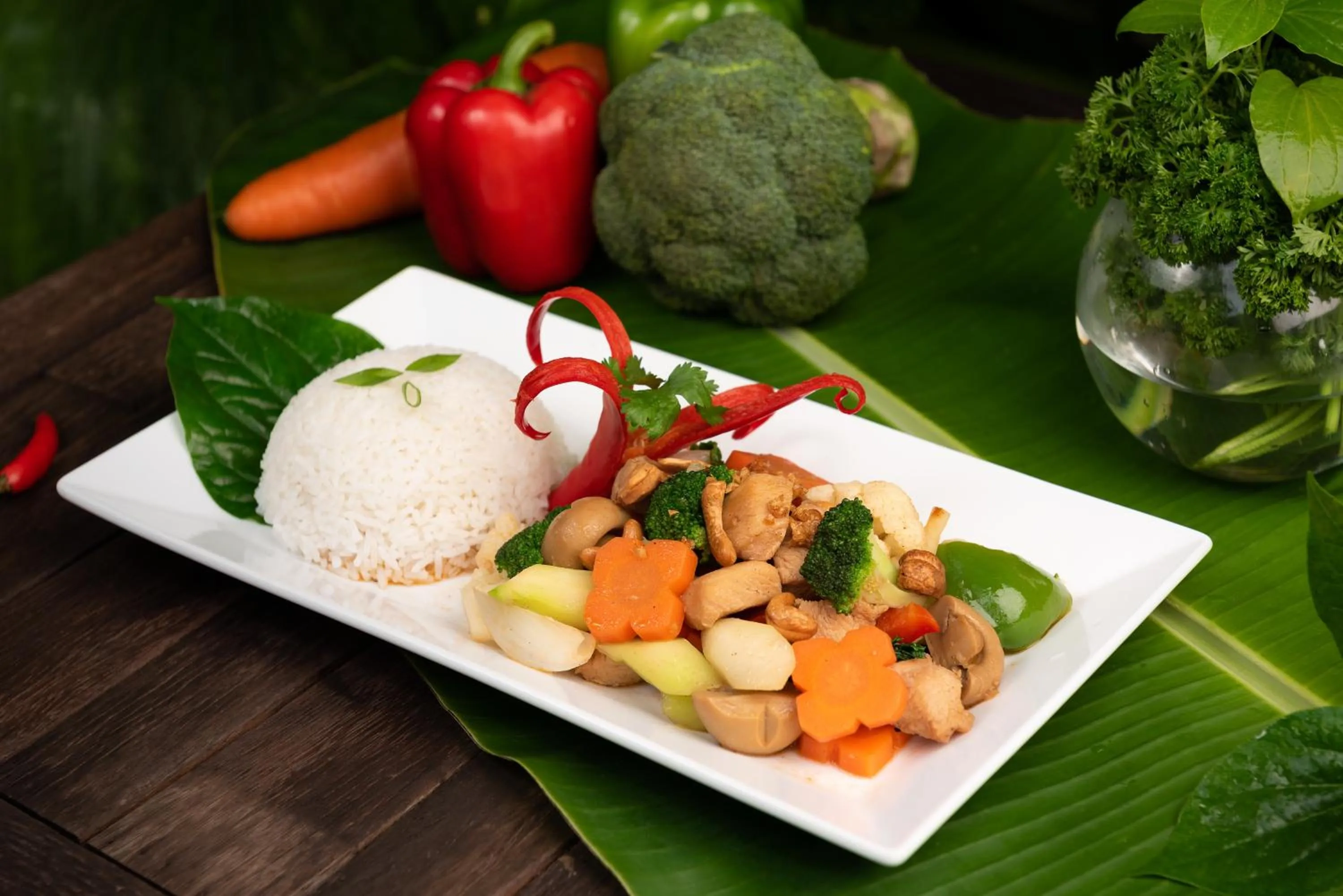 Food and drinks in The Nature & Villas