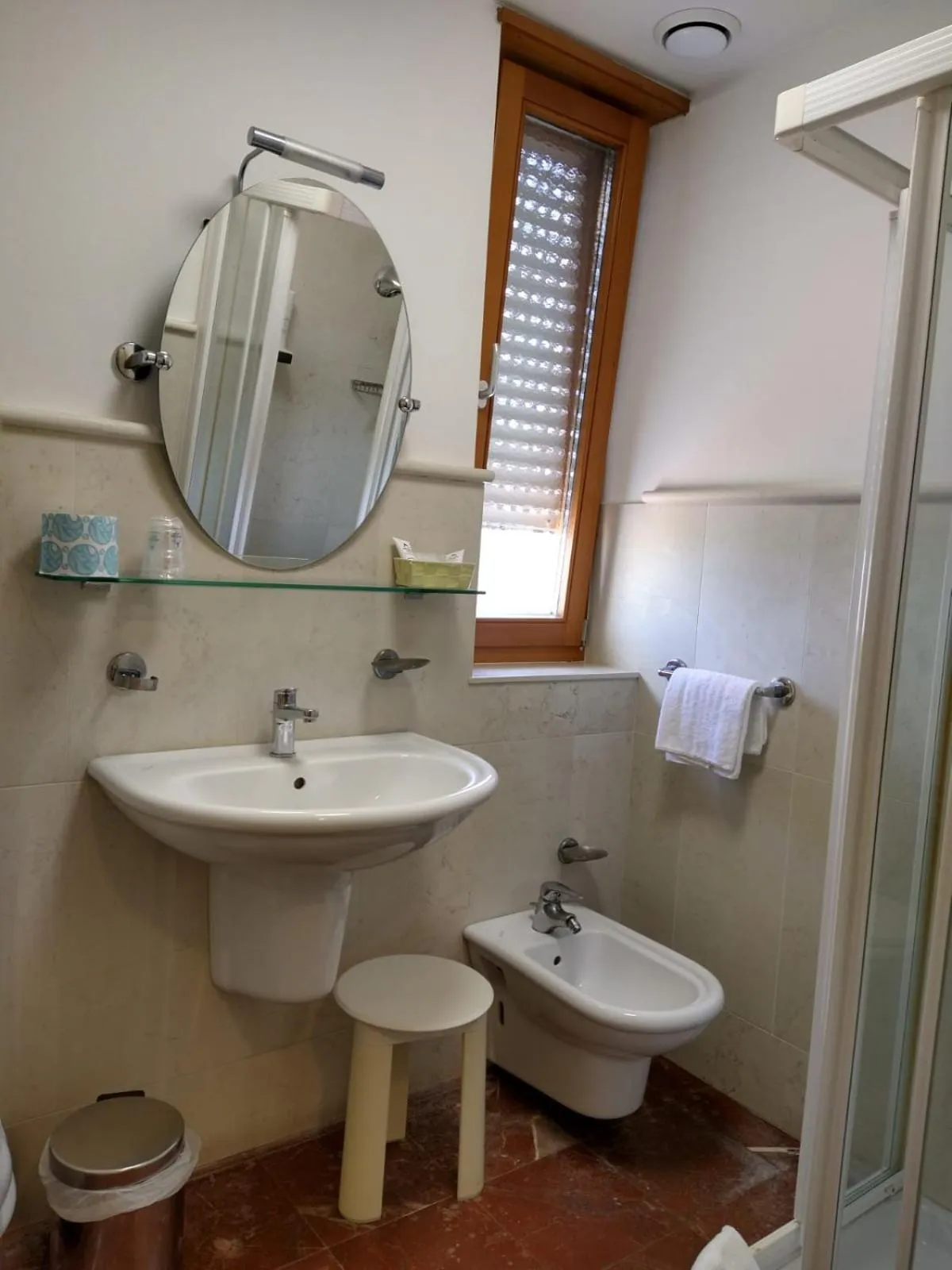 Bathroom in Hotel Centrale