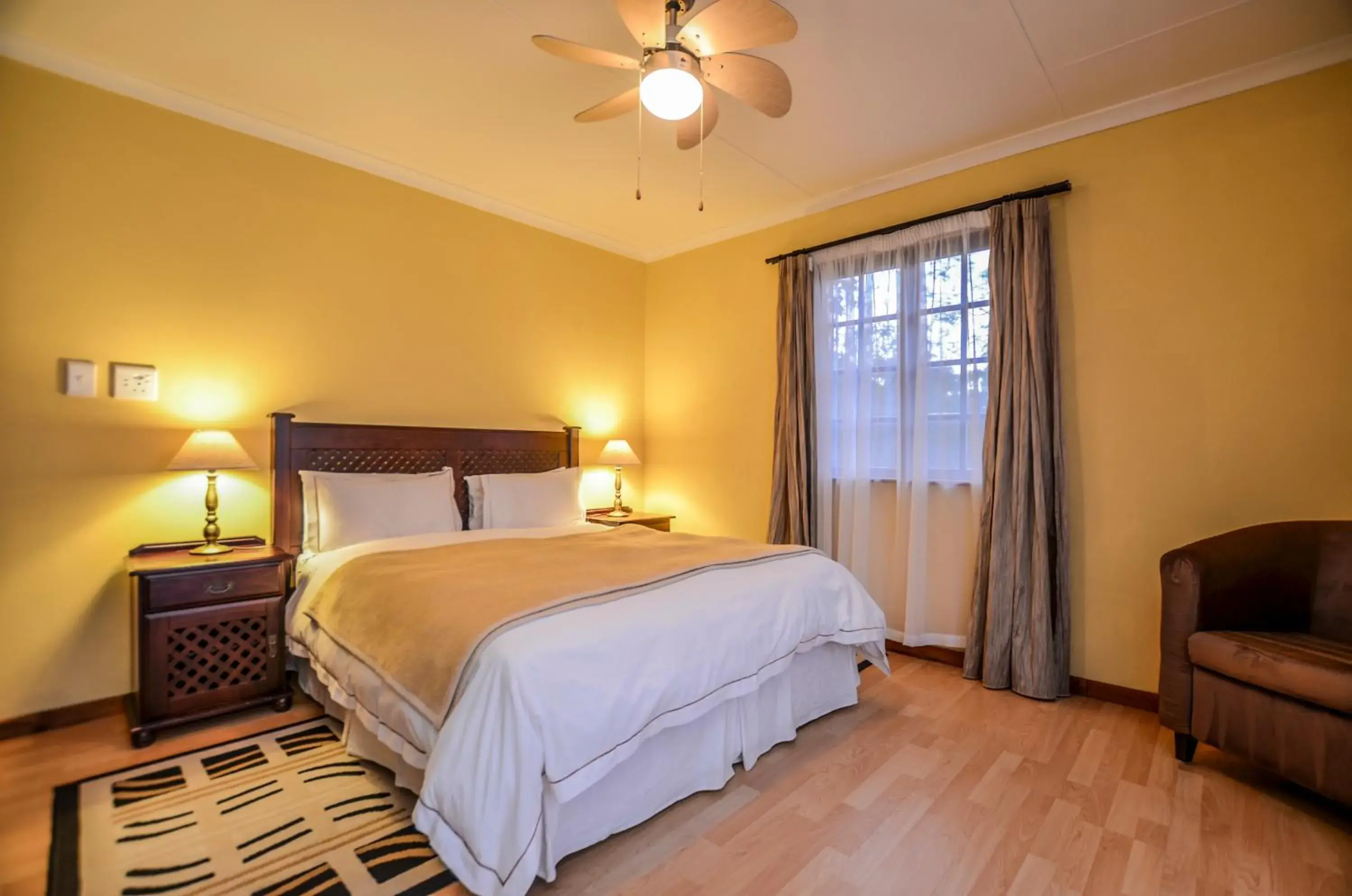 Bedroom, Bed in White House Lodge Bedroom, Bed in White House Lodge