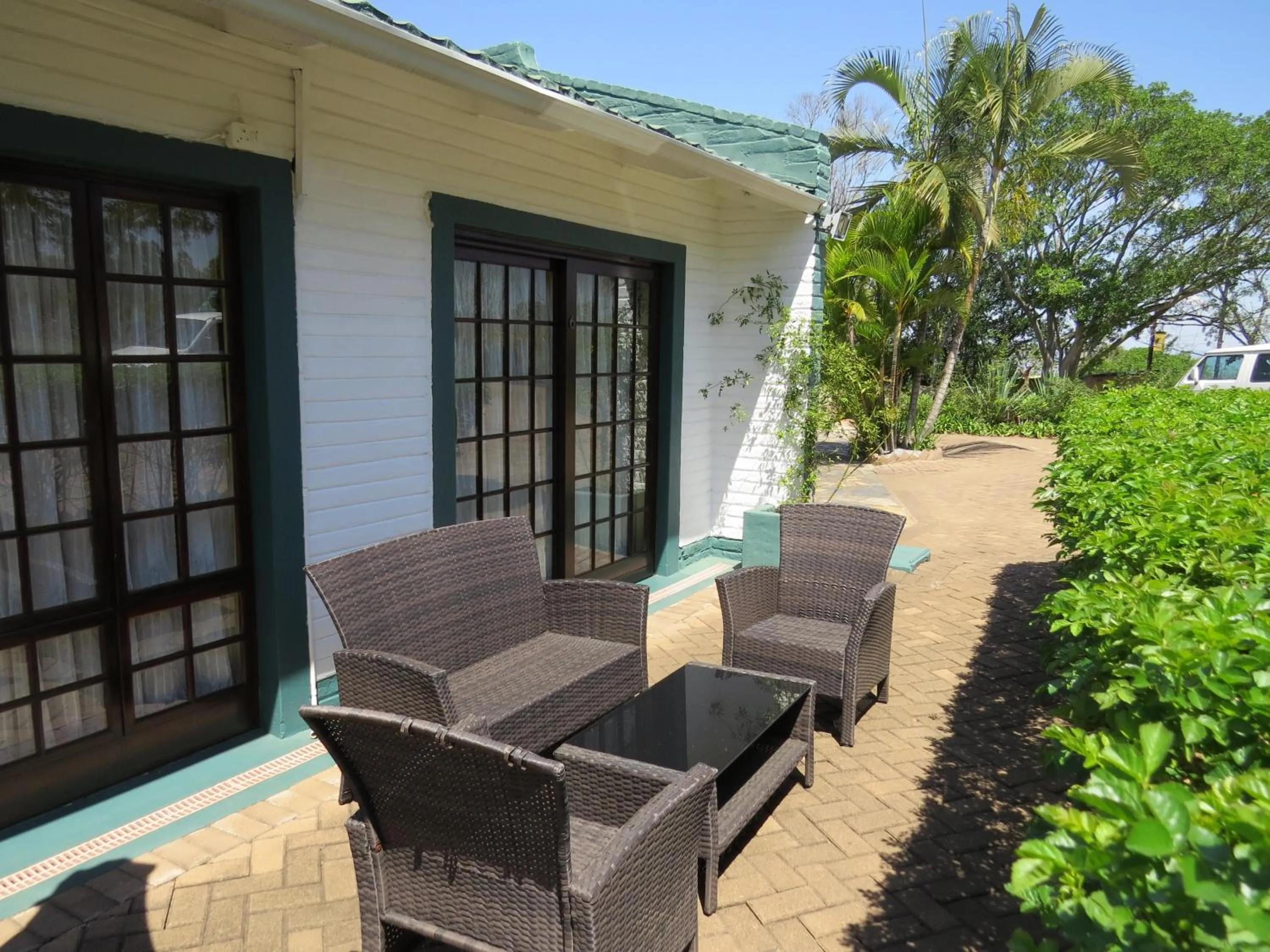 Patio in White House Lodge