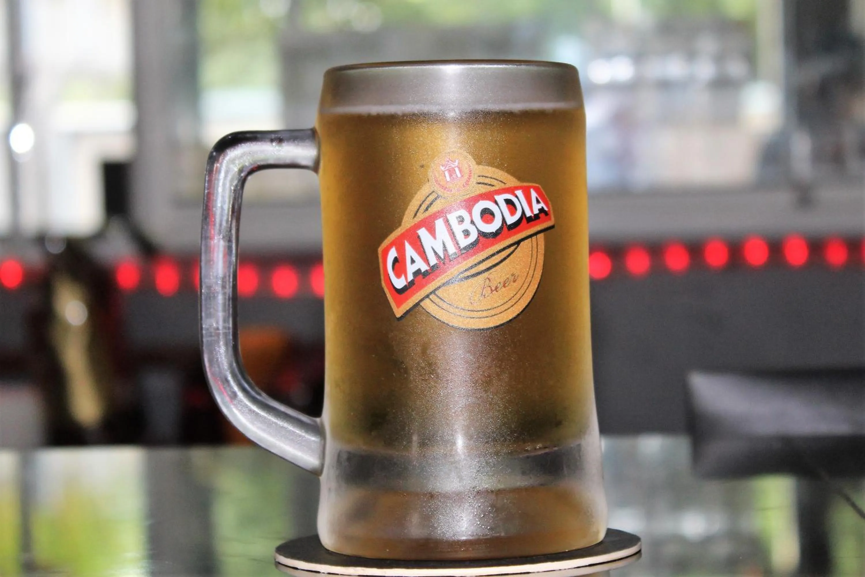 Alcoholic drinks in Siem Reap Pub Hostel