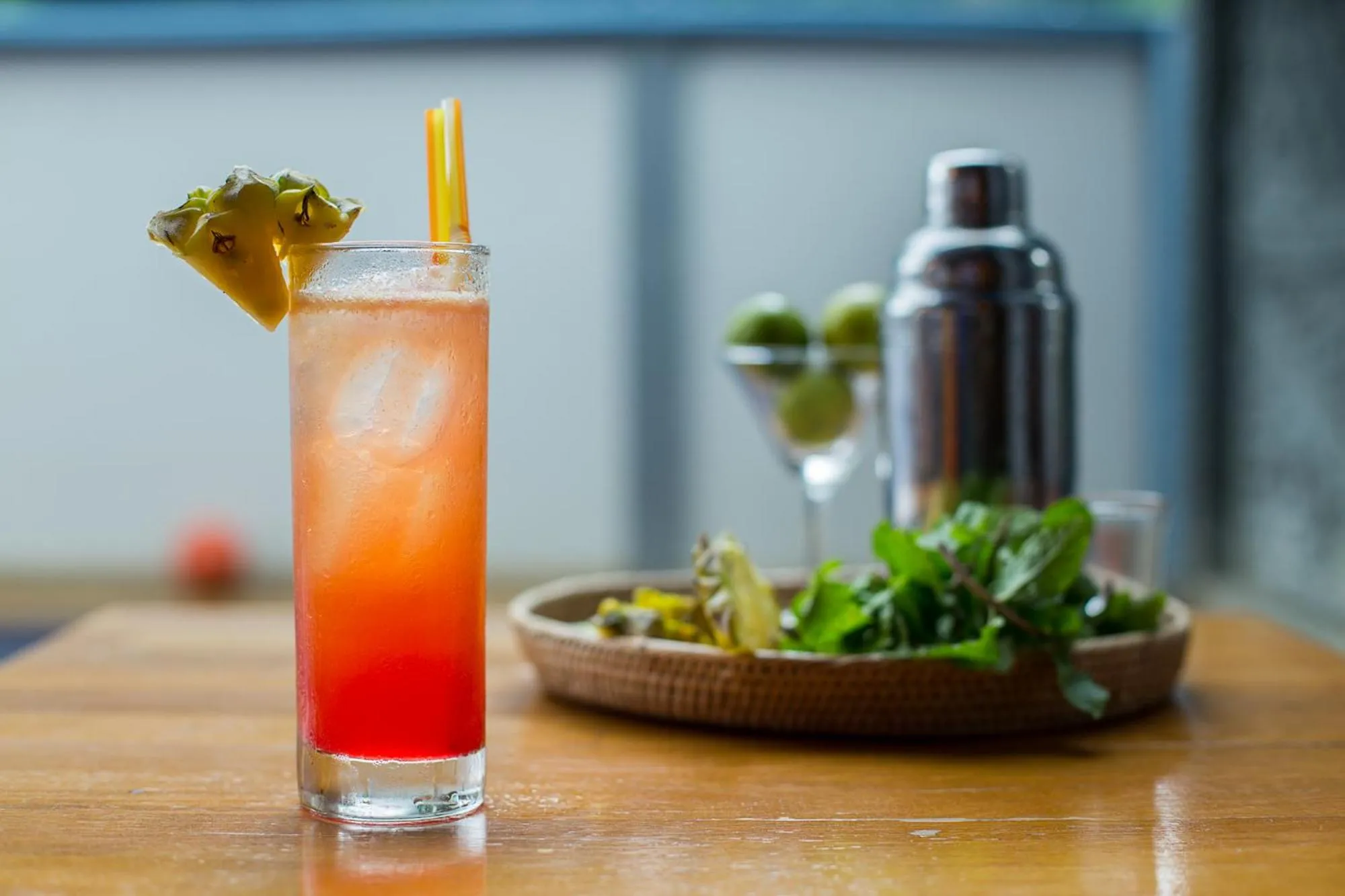 Drinks in Siem Reap Pub Hostel