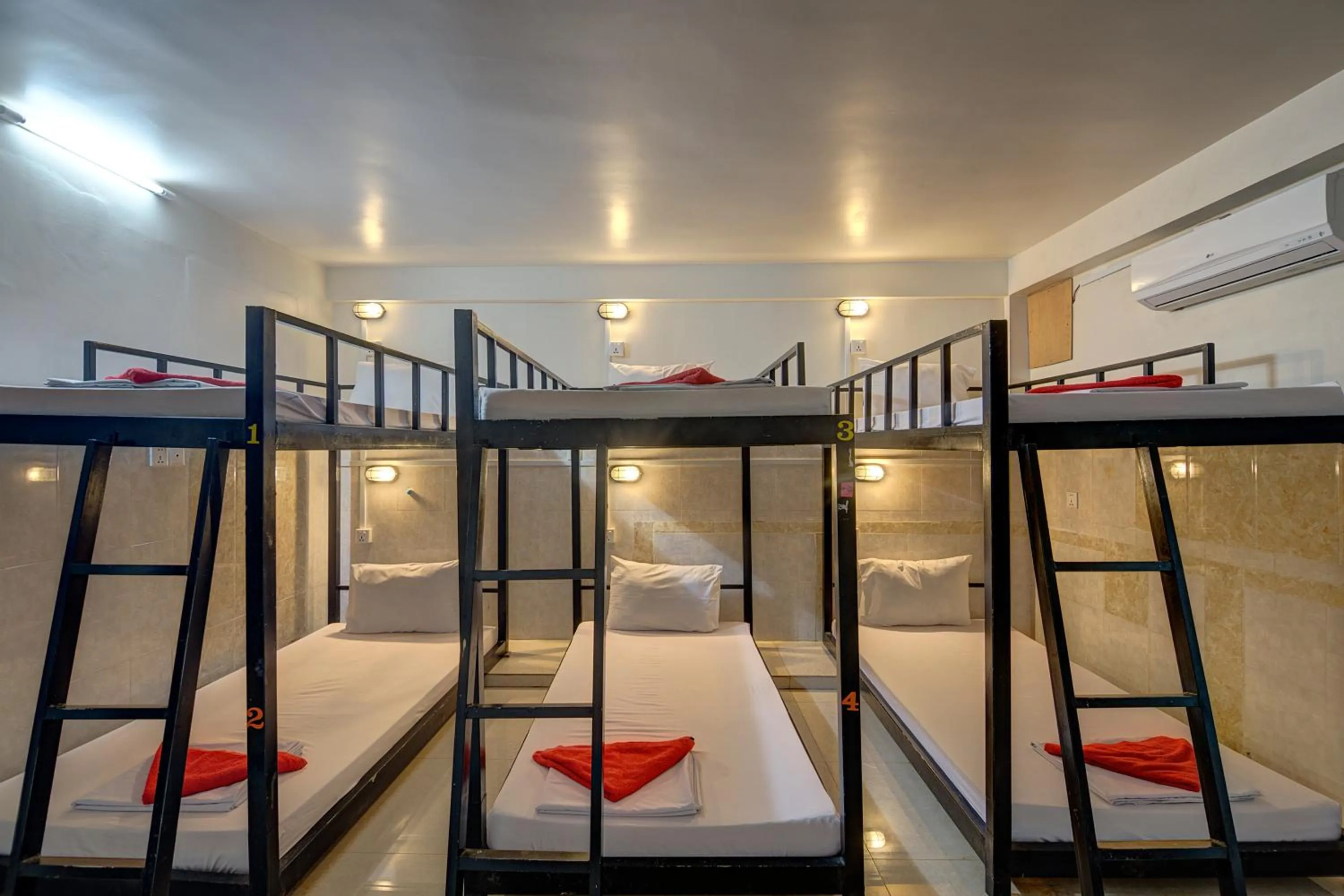 bunk bed, Bed in Siem Reap Pub Hostel