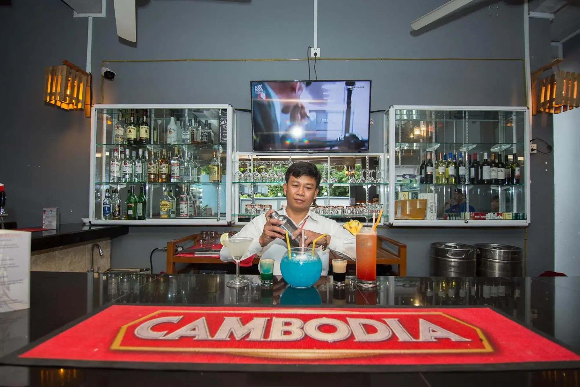 Lounge or bar in Siem Reap Pub Hostel Lounge or bar in Siem Reap Pub Hostel