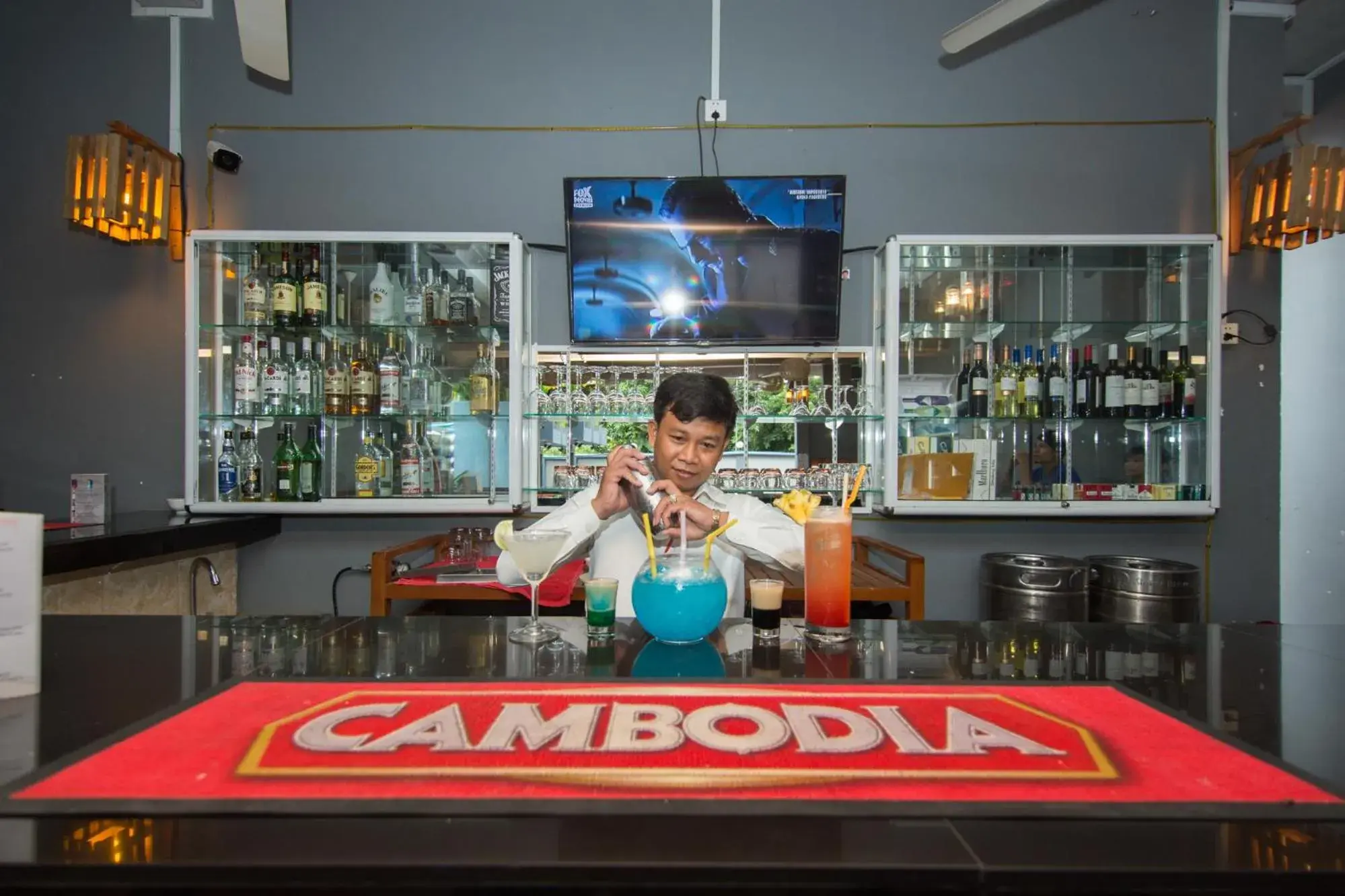 Lounge or bar in Siem Reap Pub Hostel Lounge or bar in Siem Reap Pub Hostel