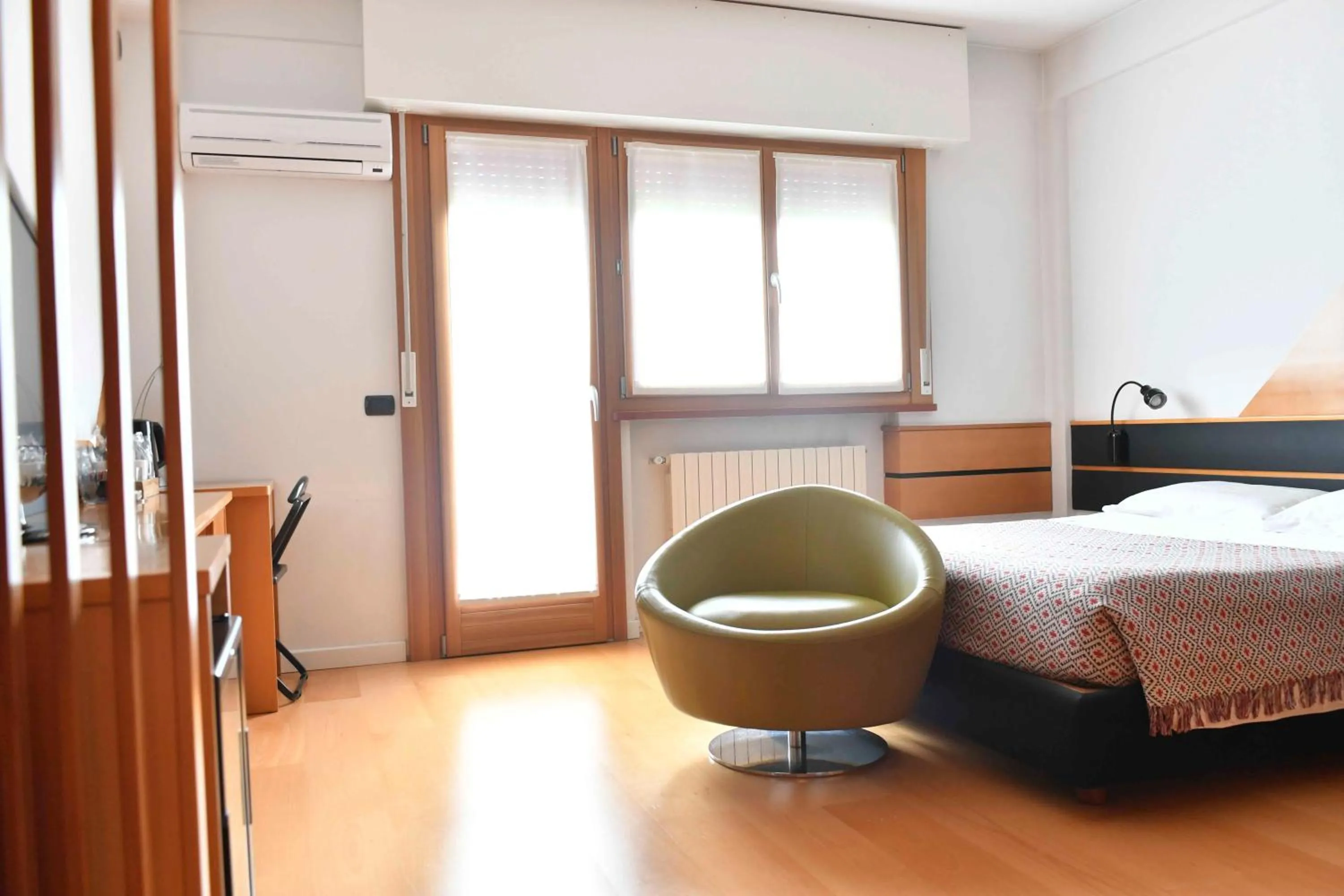 Balcony/Terrace, Bed in Locanda San Lorenzo