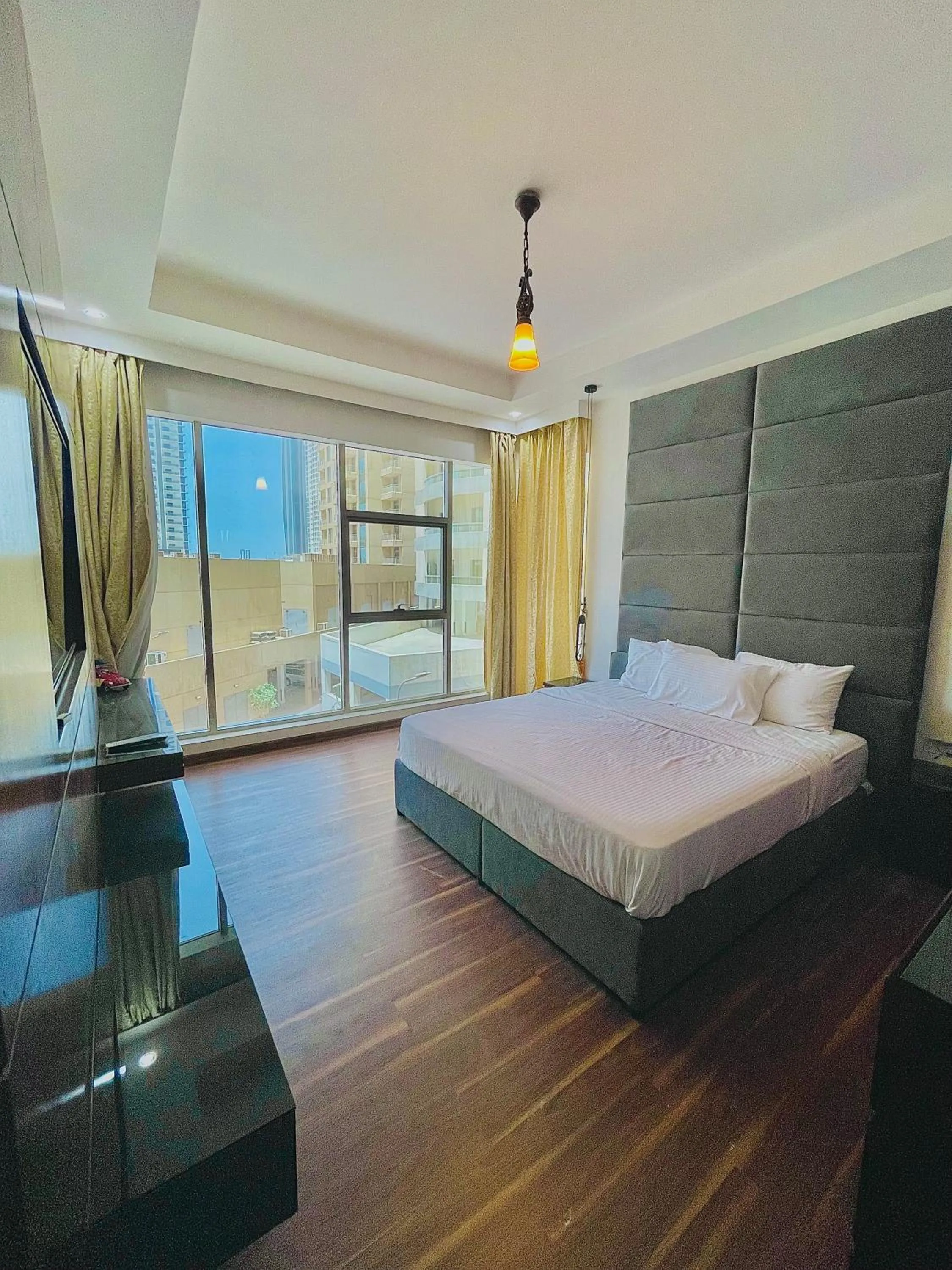 Bedroom, Bed in Kiev Tower Hotel Apartments