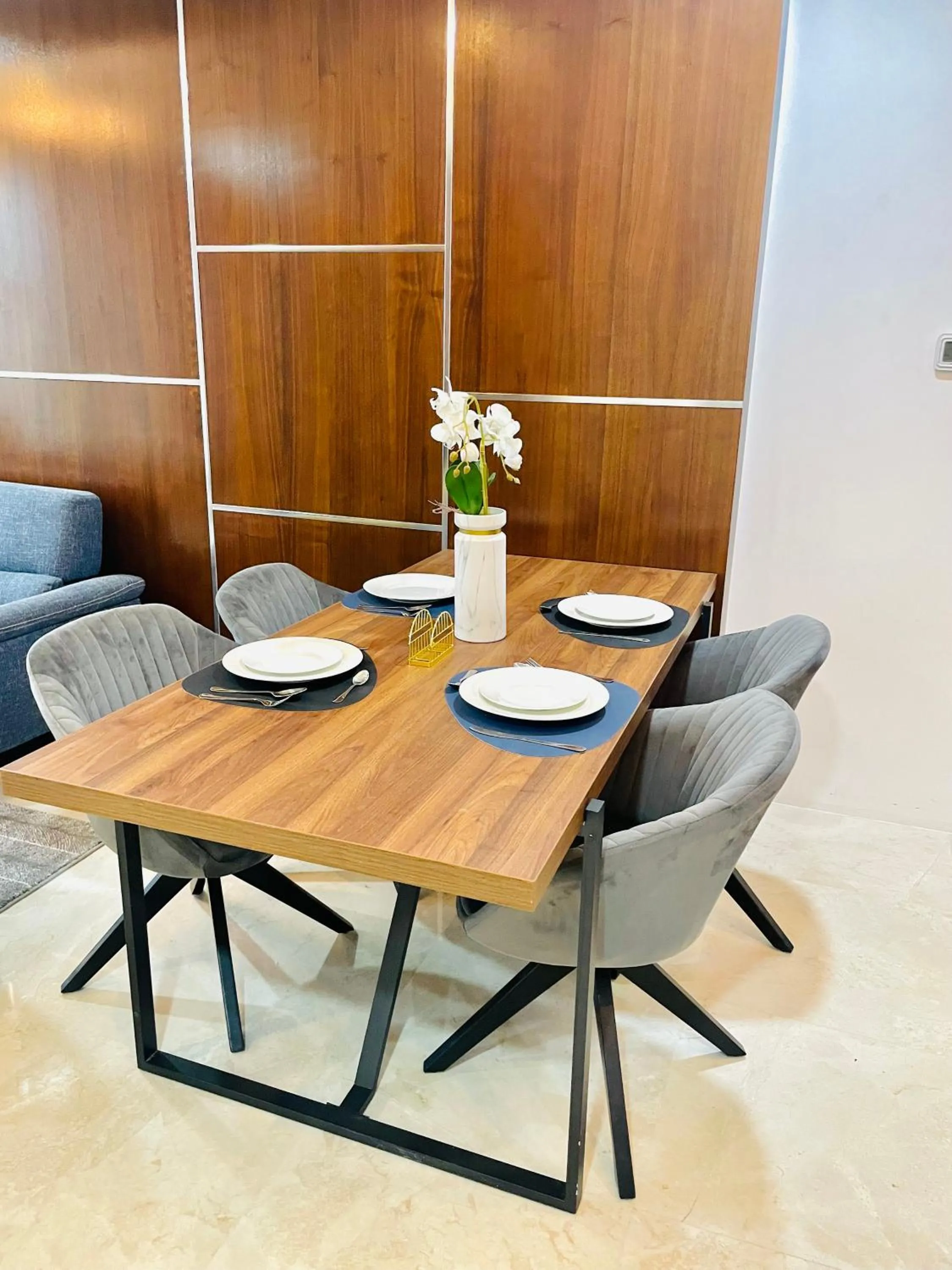 Dining area in Kiev Tower Hotel Apartments