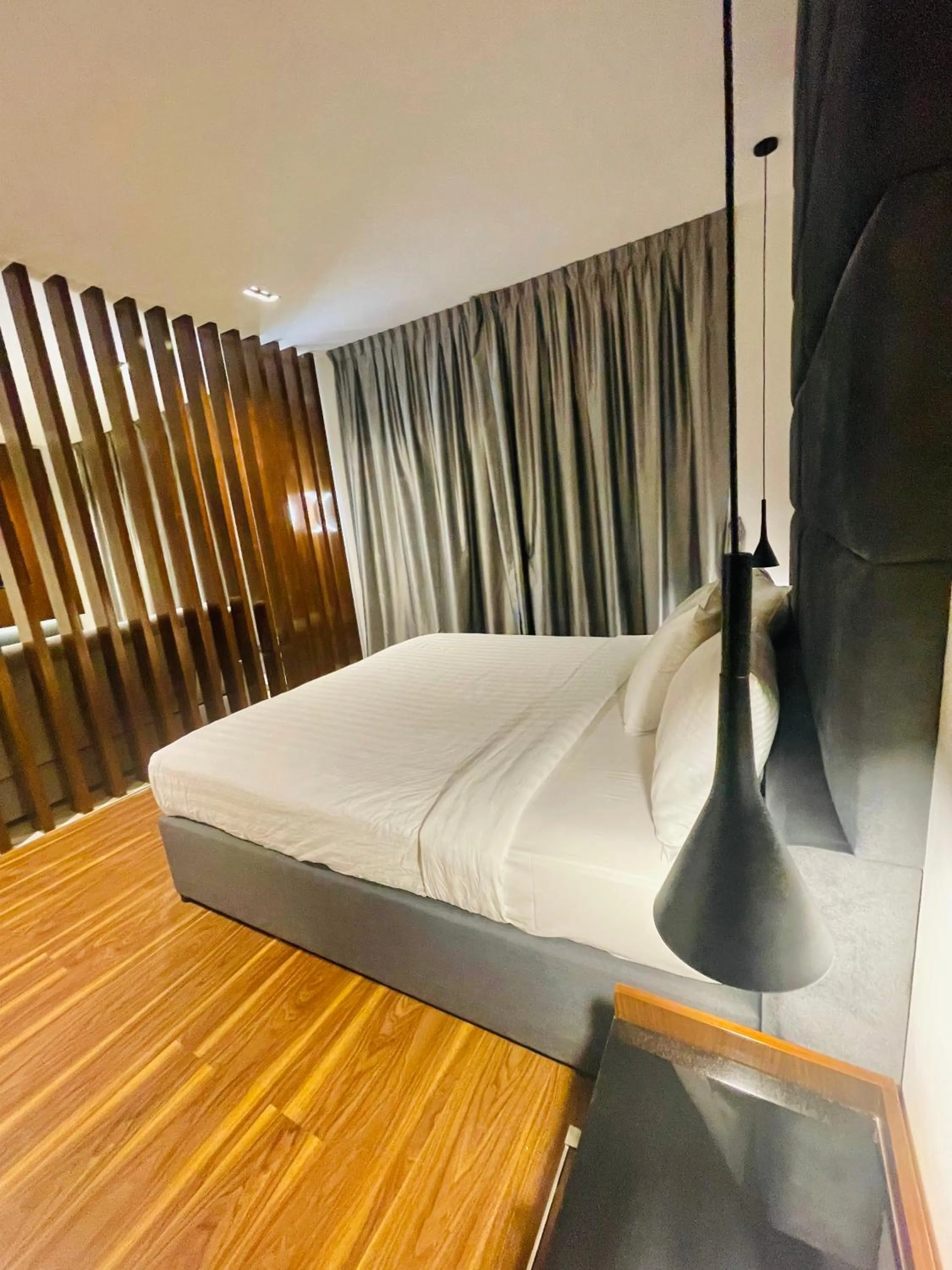 Bedroom, Bed in Kiev Tower Hotel Apartments