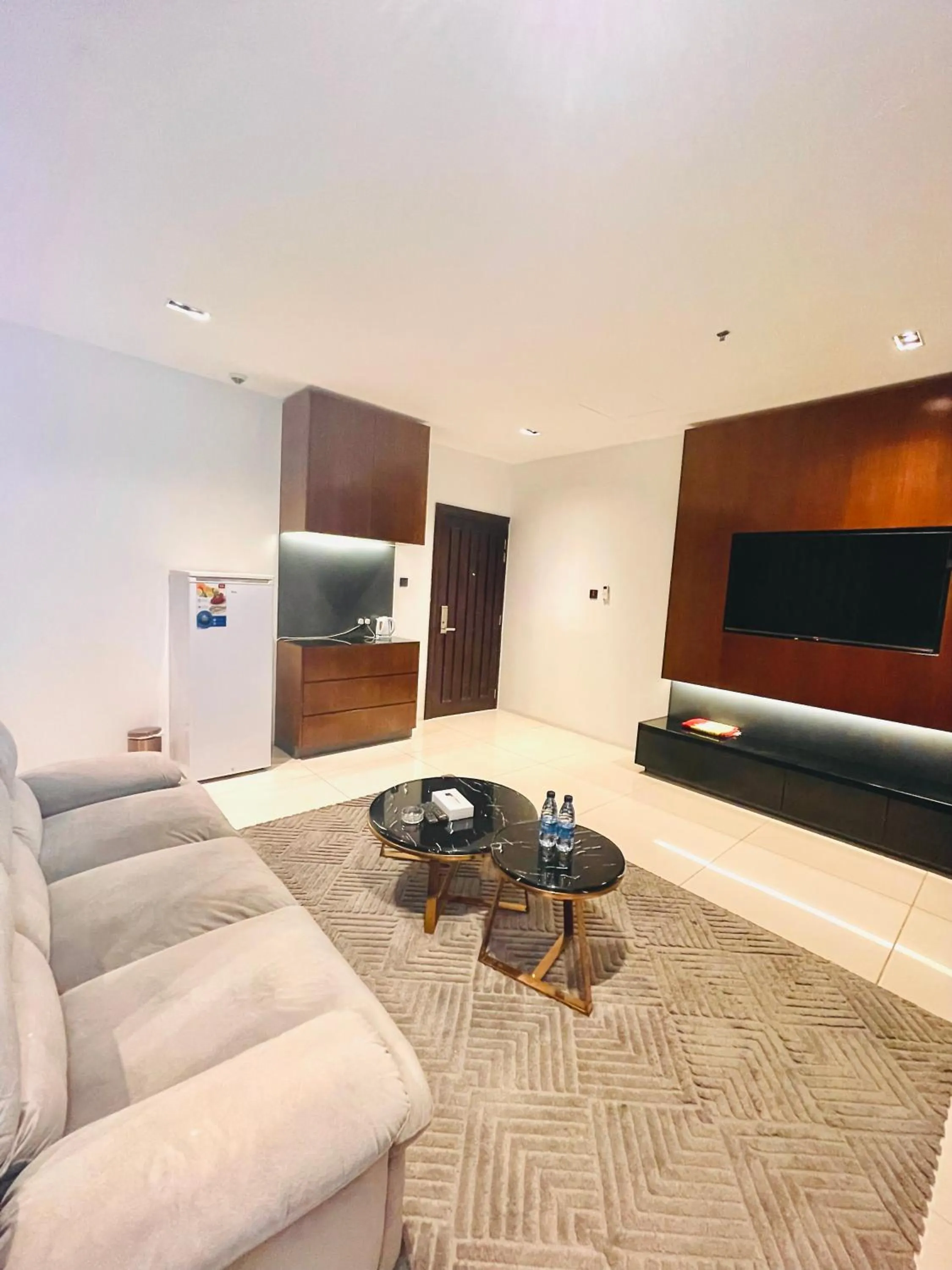 Living room in Kiev Tower Hotel Apartments