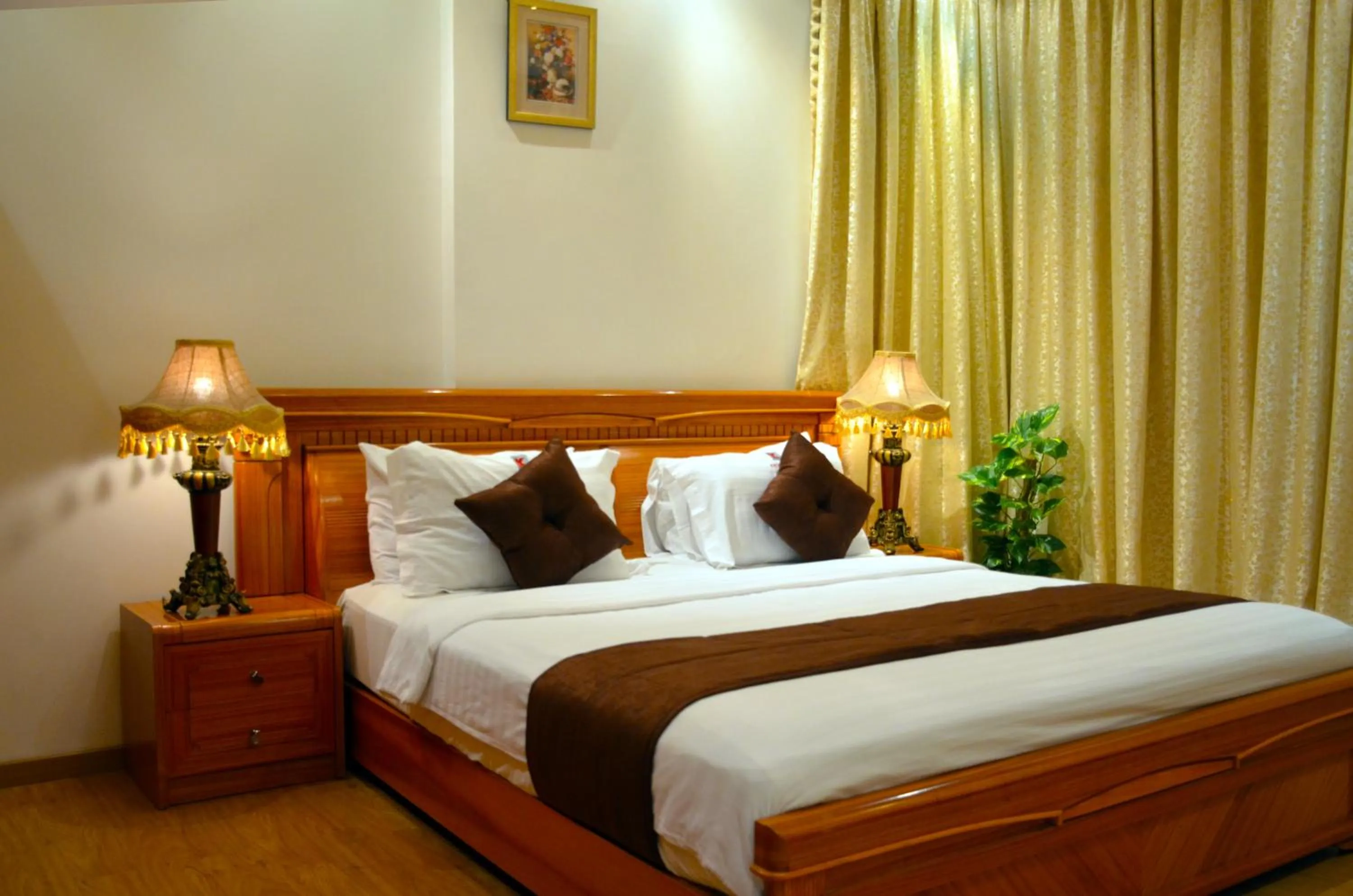 Bedroom, Bed in Kiev Tower Hotel Apartments