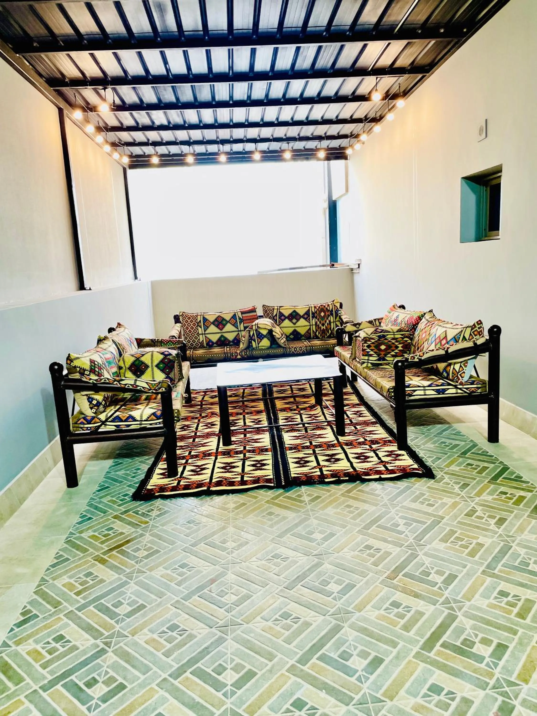 Balcony/Terrace in Kiev Tower Hotel Apartments