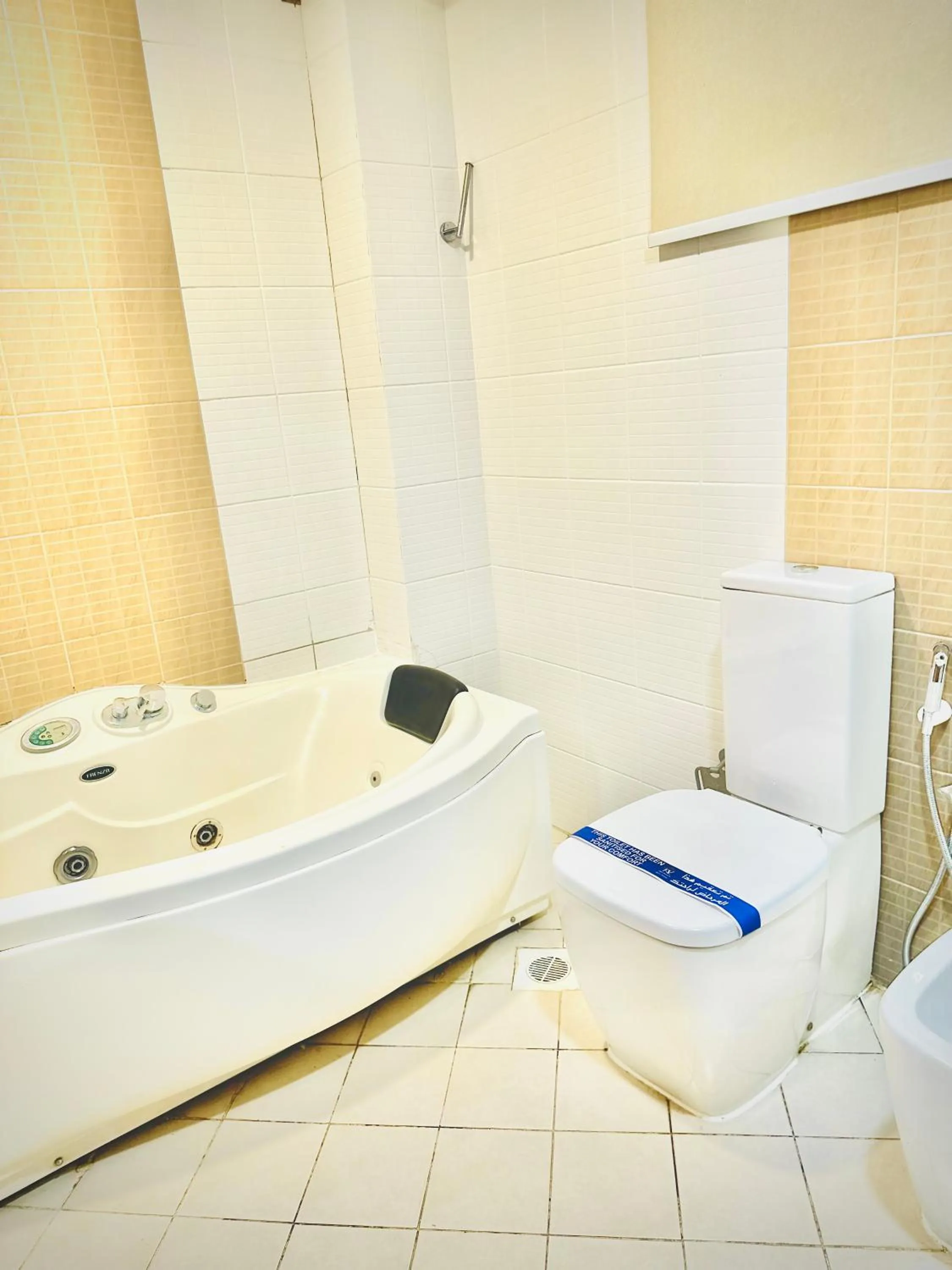 Toilet in Kiev Tower Hotel Apartments