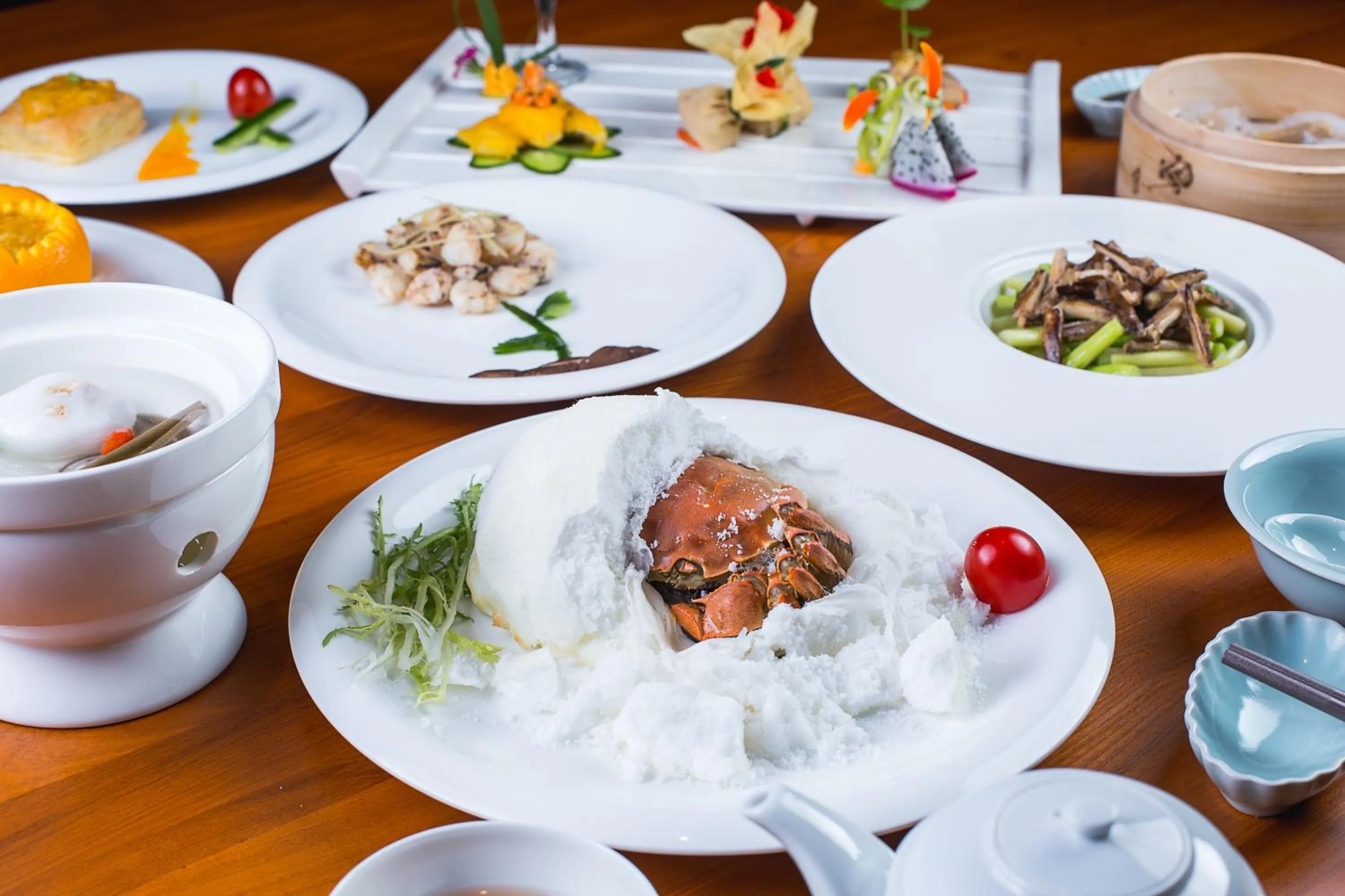 Food close-up in Tea Boutique Hotel West Lake