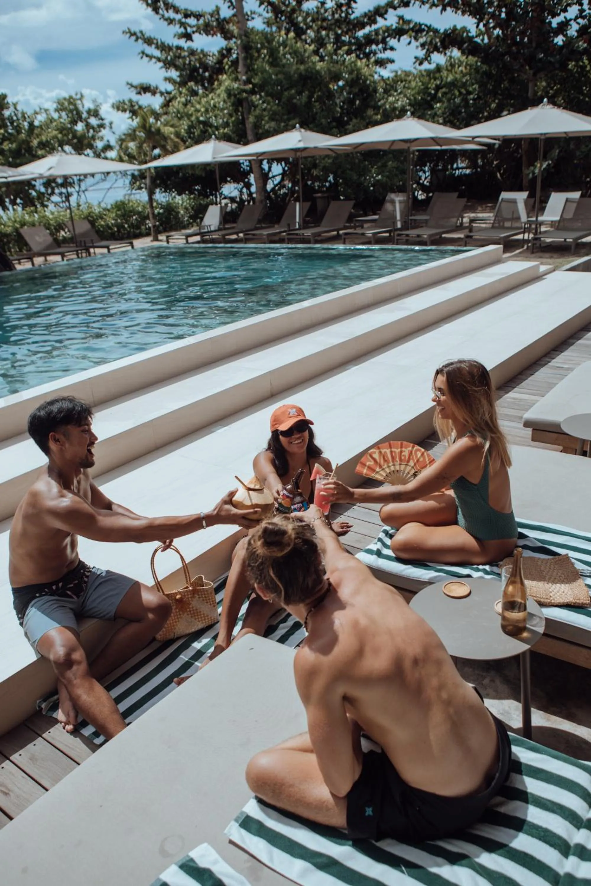 Swimming pool in Bravo Beach Resort