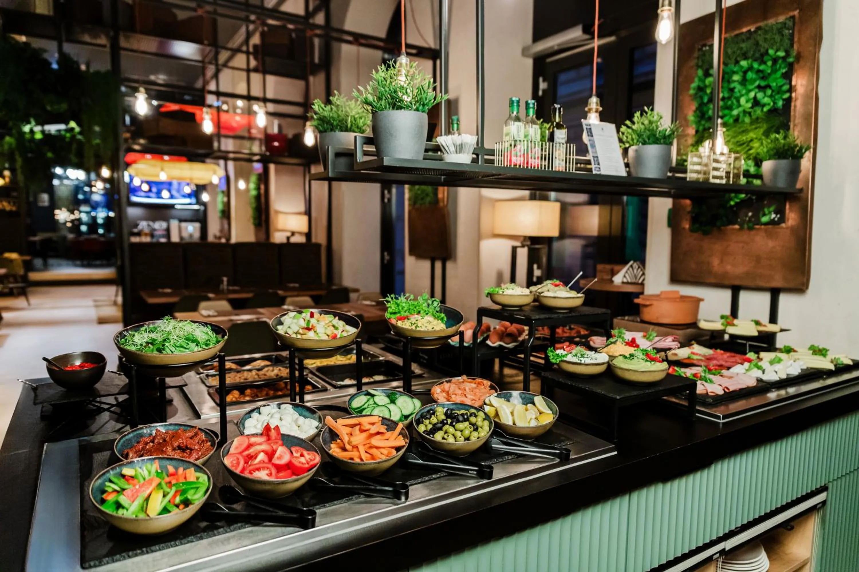 Breakfast in Hotel Moments Budapest by Continental Group