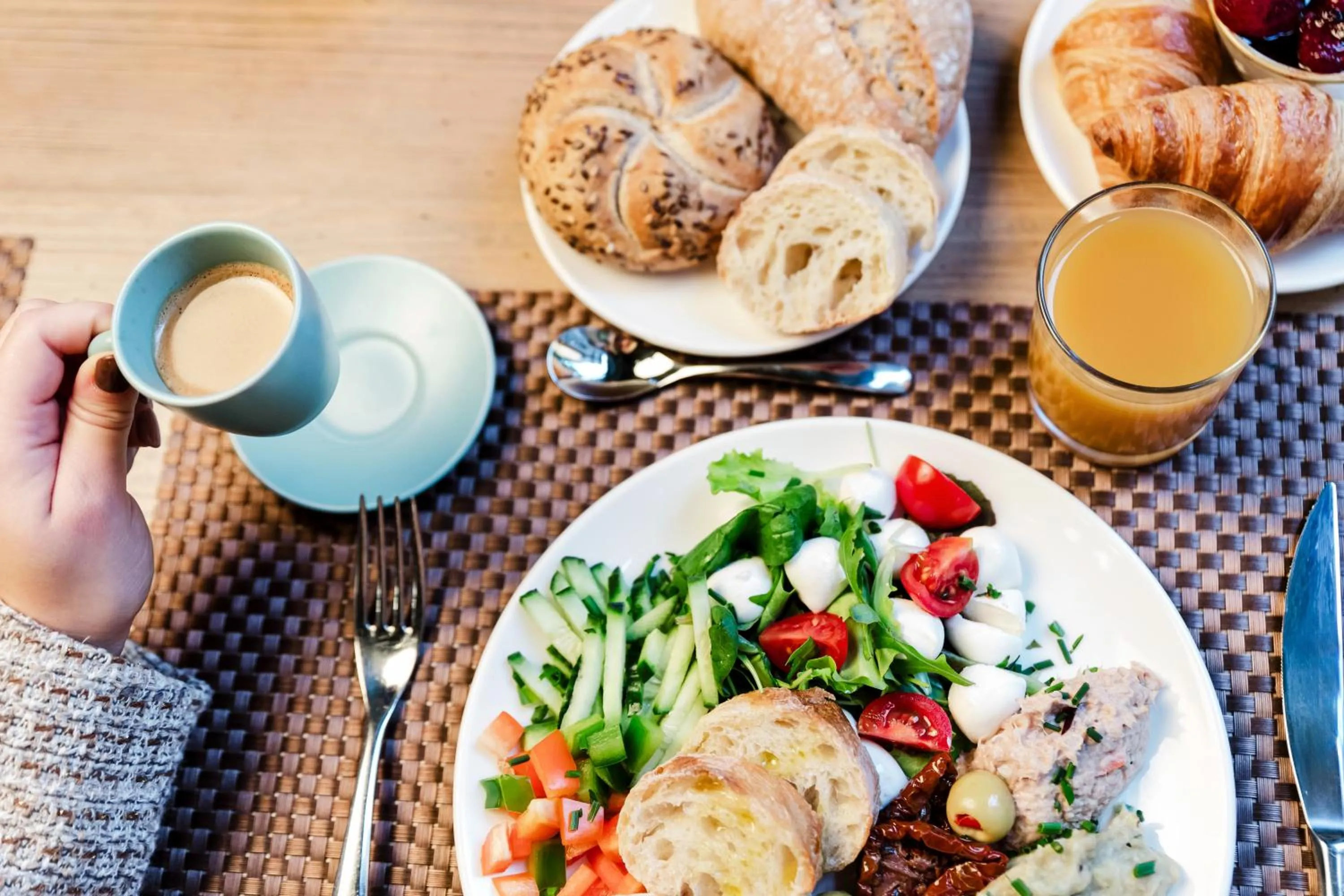 Breakfast in Hotel Moments Budapest by Continental Group