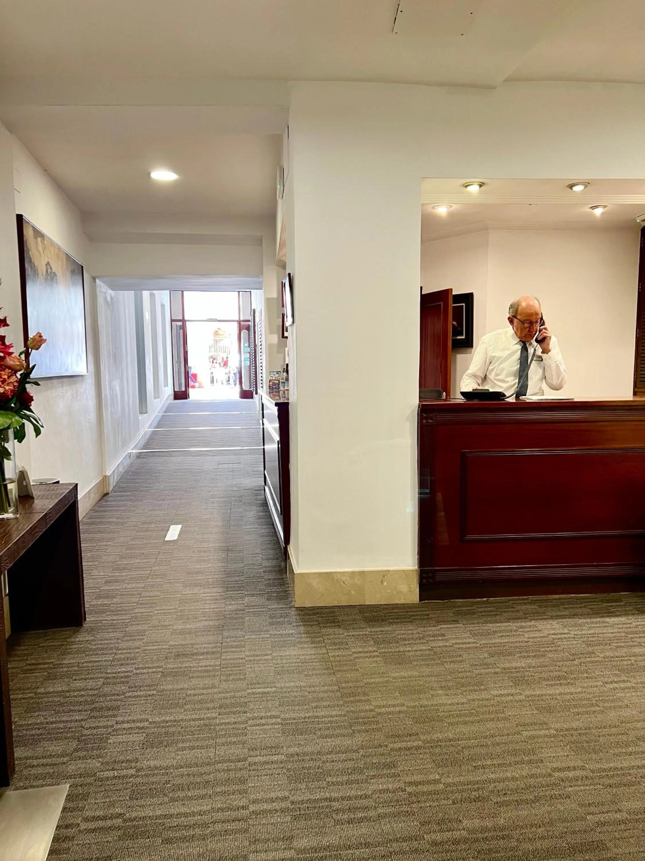 Lobby or reception in Carlos V Malaga