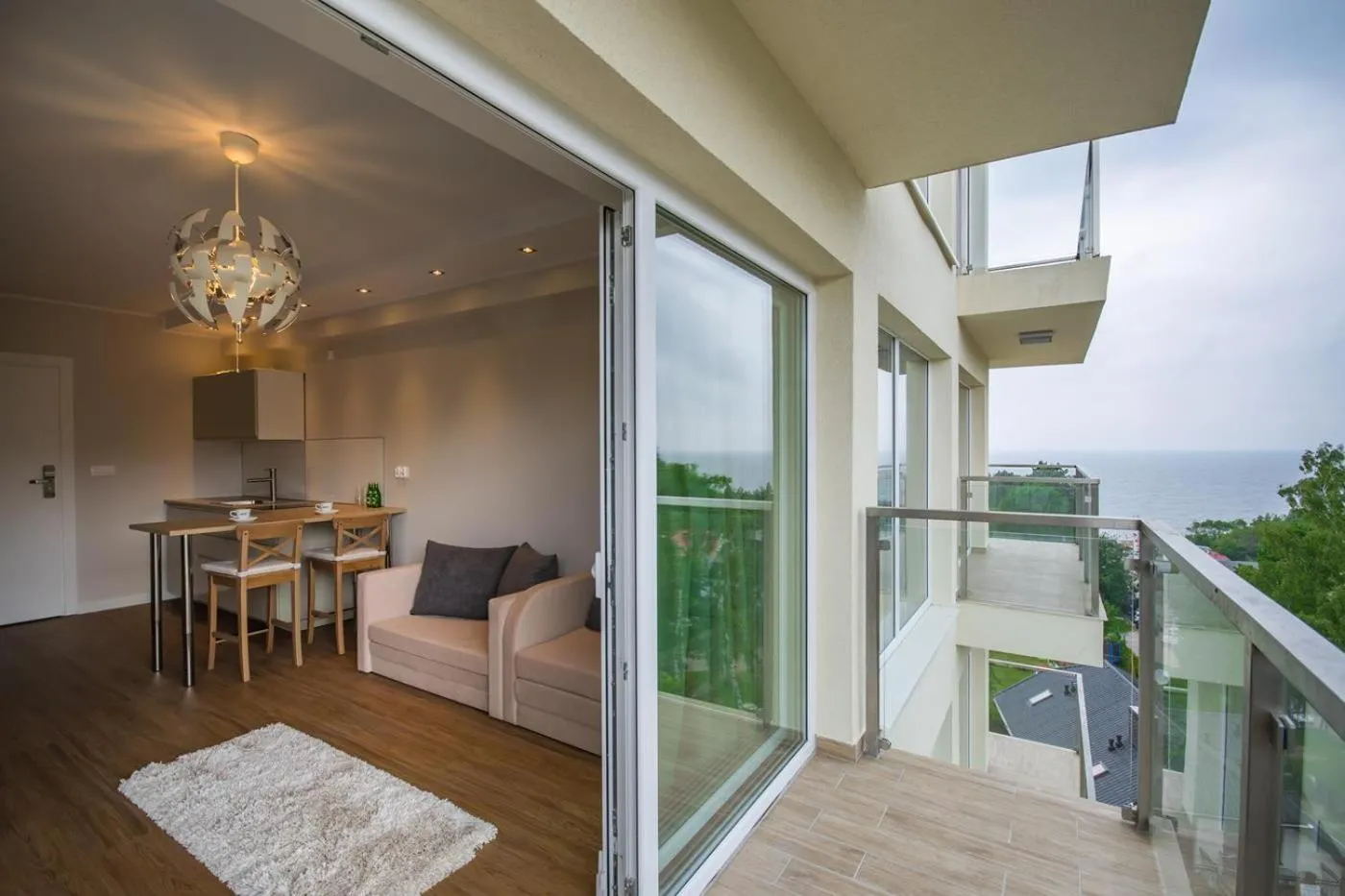 Balcony/Terrace in Król Plaza Spa & Wellness