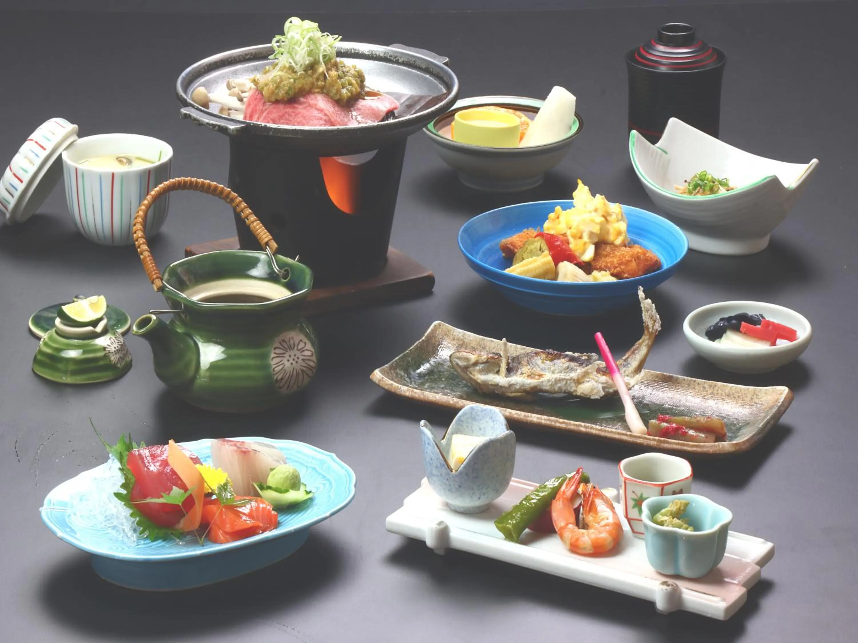 Dinner in Hotel Miki