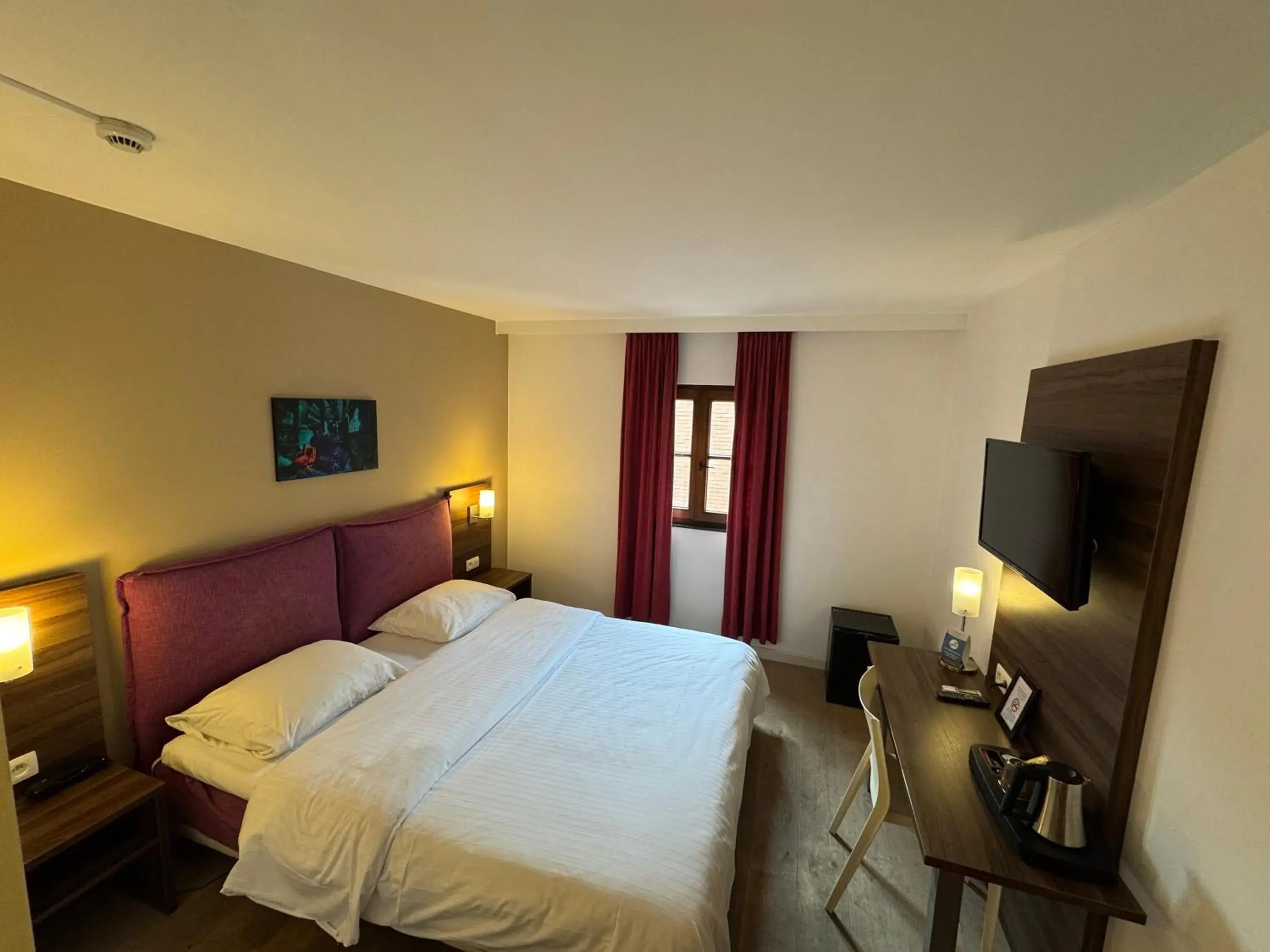 Bedroom, Bed in Trip Inn Eden Antwerpen Bedroom, Bed in Trip Inn Eden Antwerpen