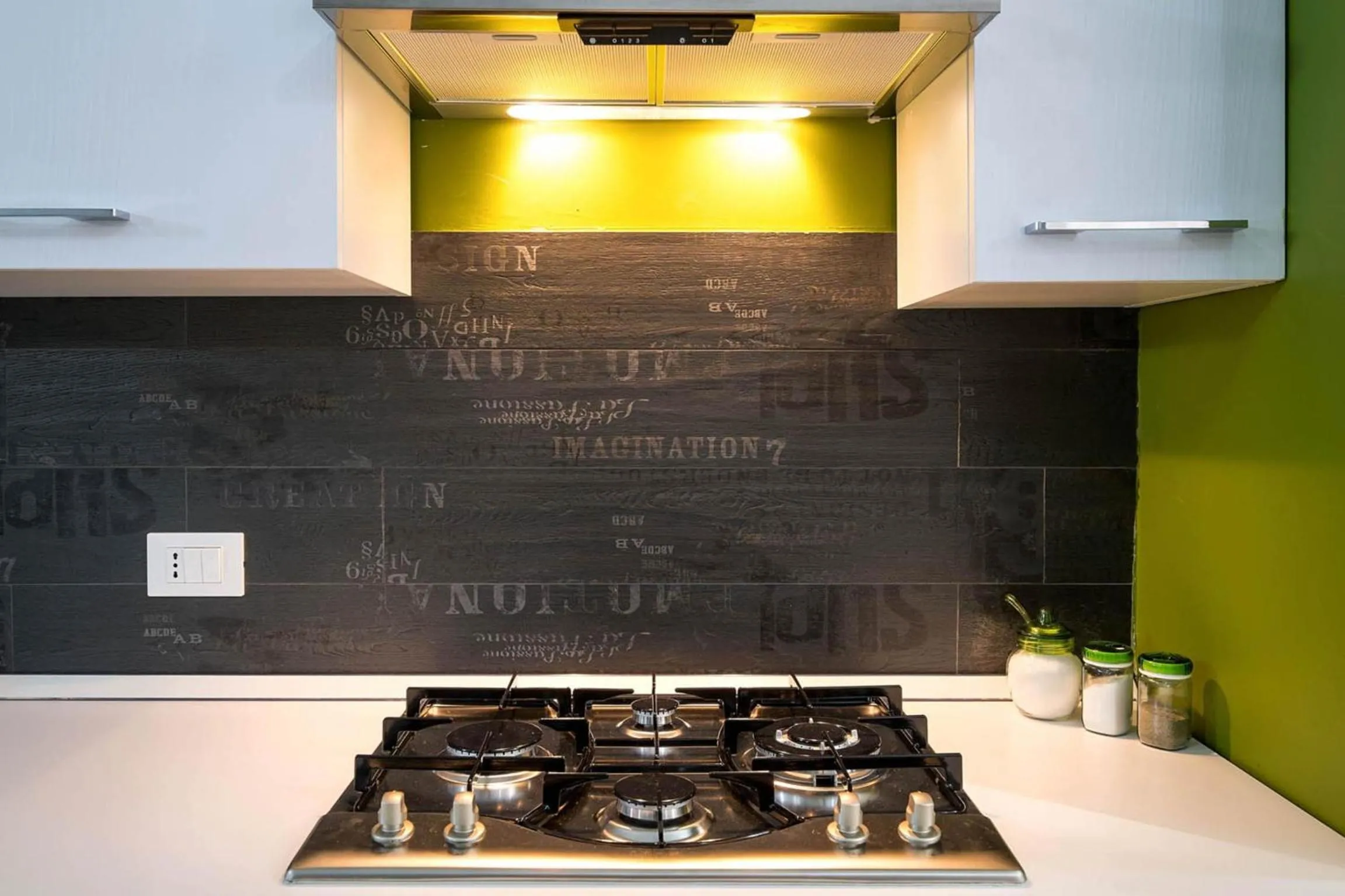 Kitchen or kitchenette in Quattro Canti Apartments
