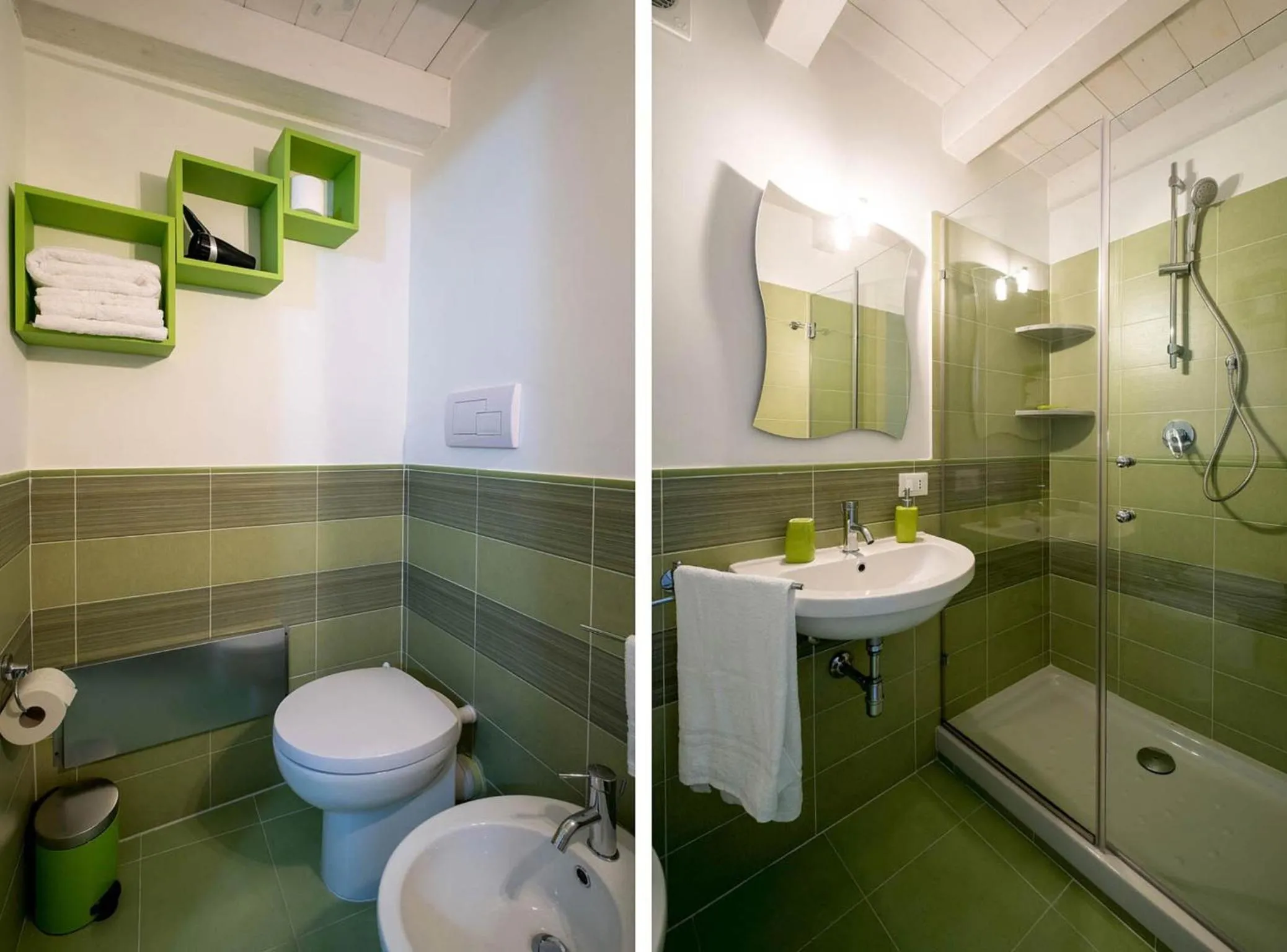 Bathroom in Quattro Canti Apartments