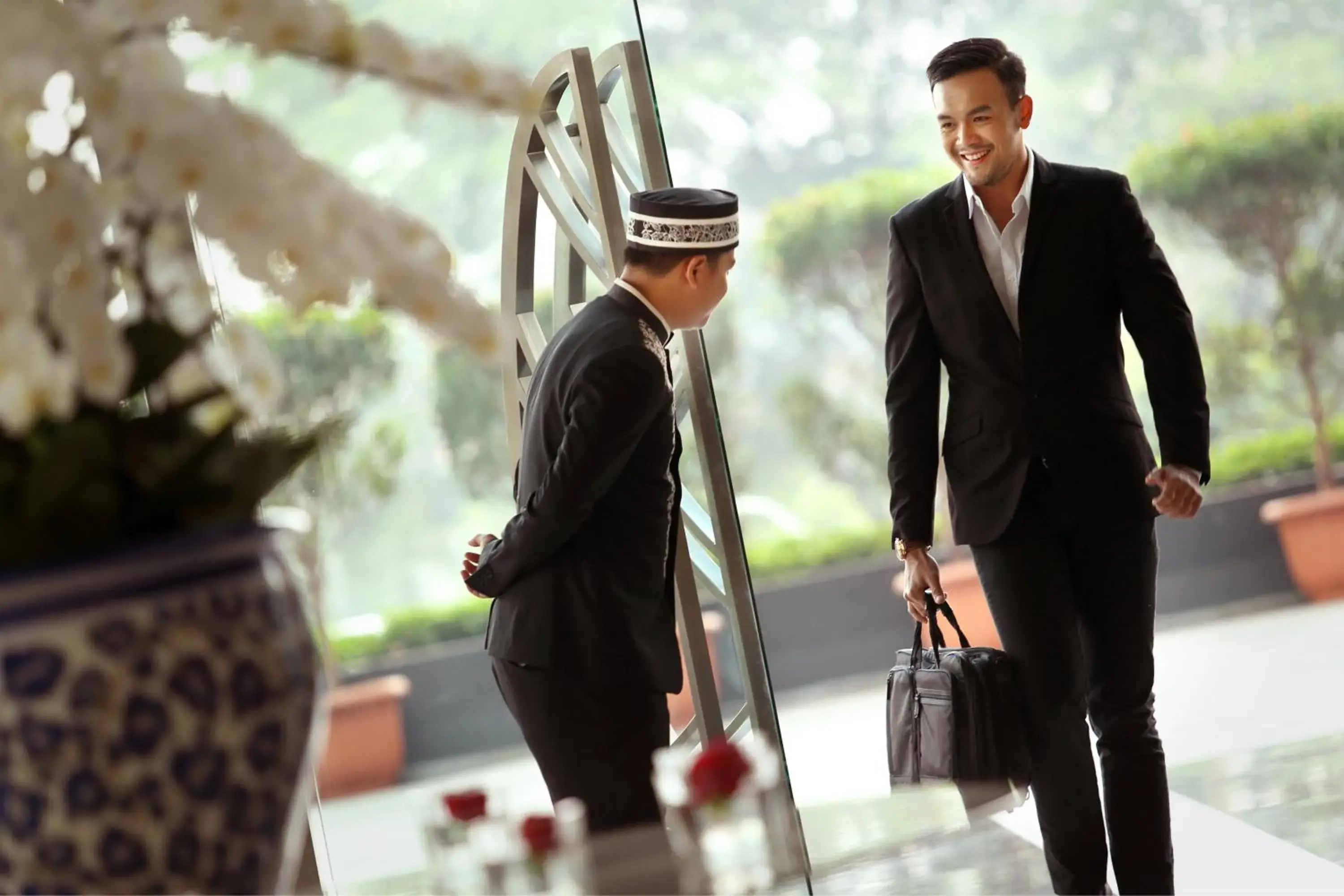 Lobby or reception in Resinda Hotel Karawang Lobby or reception in Resinda Hotel Karawang