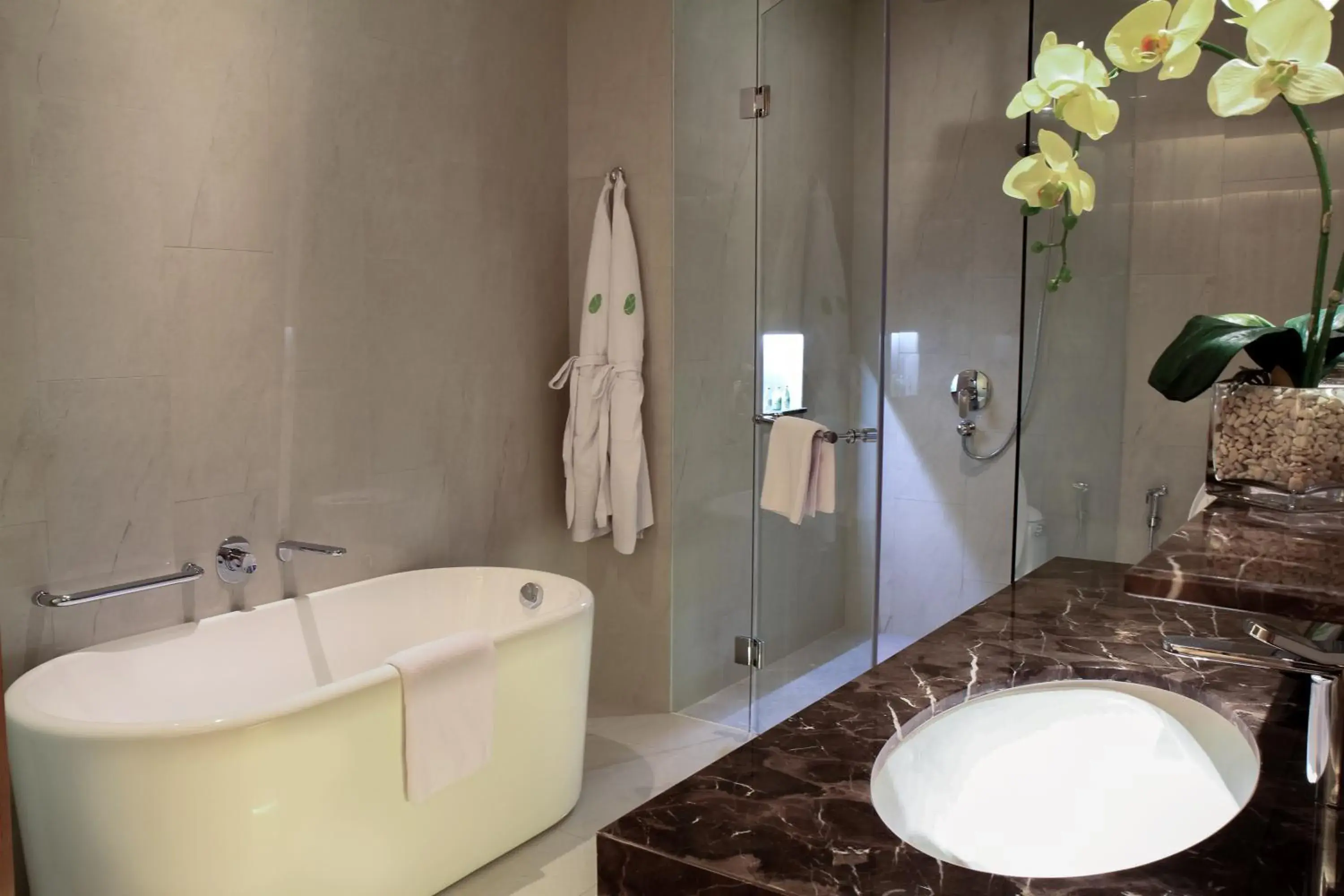 Bathroom in Resinda Hotel Karawang Bathroom in Resinda Hotel Karawang