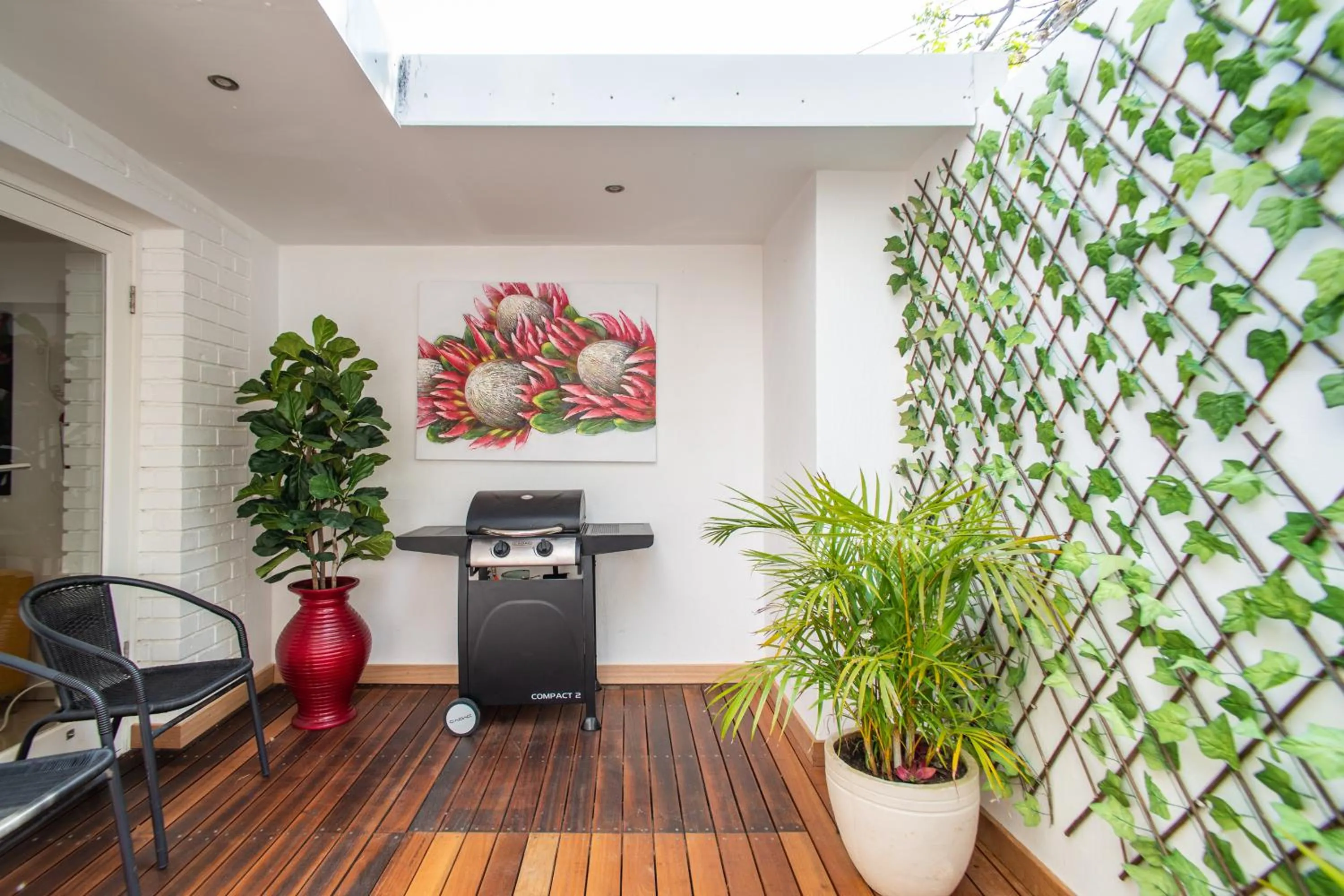 BBQ facilities in Funkey Villas Cape Town