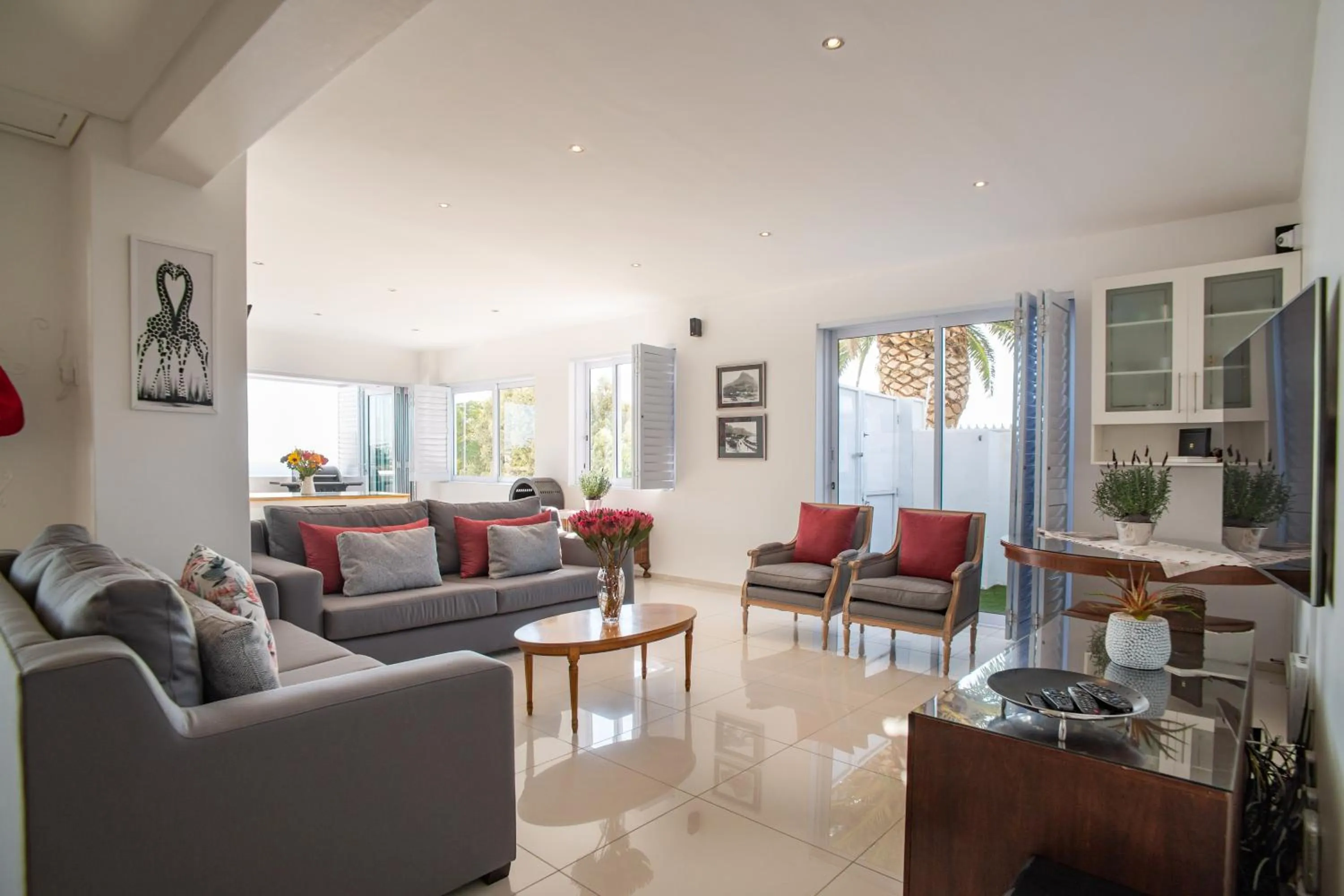 Living room in Funkey Villas Cape Town