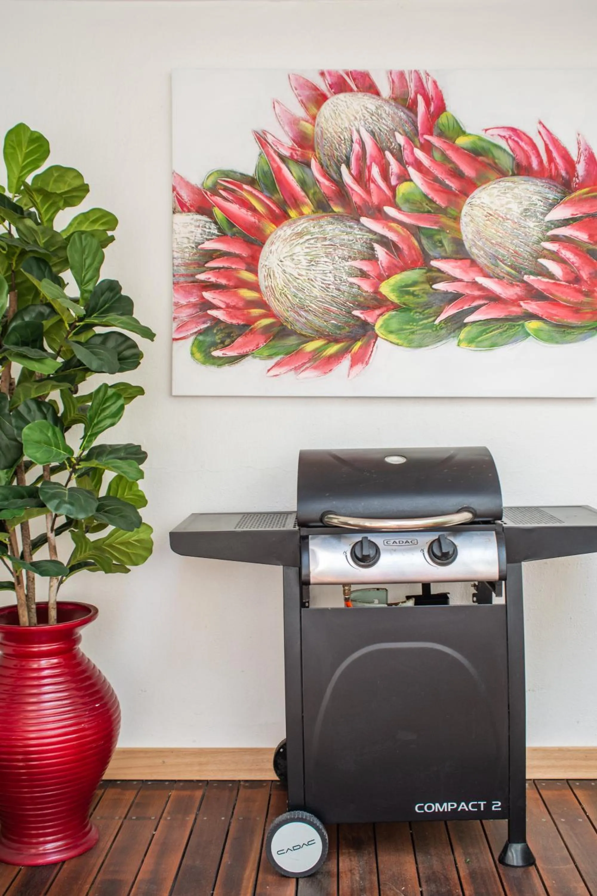 BBQ facilities in Funkey Villas Cape Town