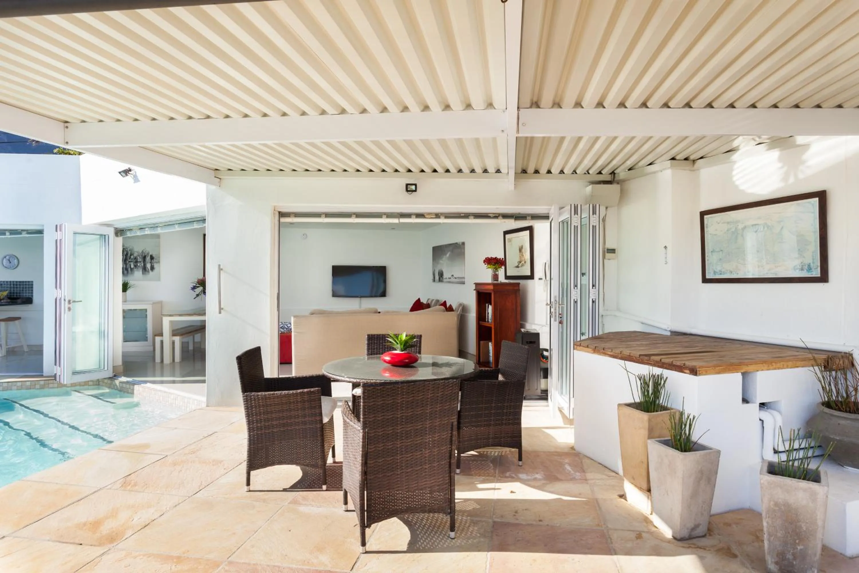 Patio in Funkey Villas Cape Town